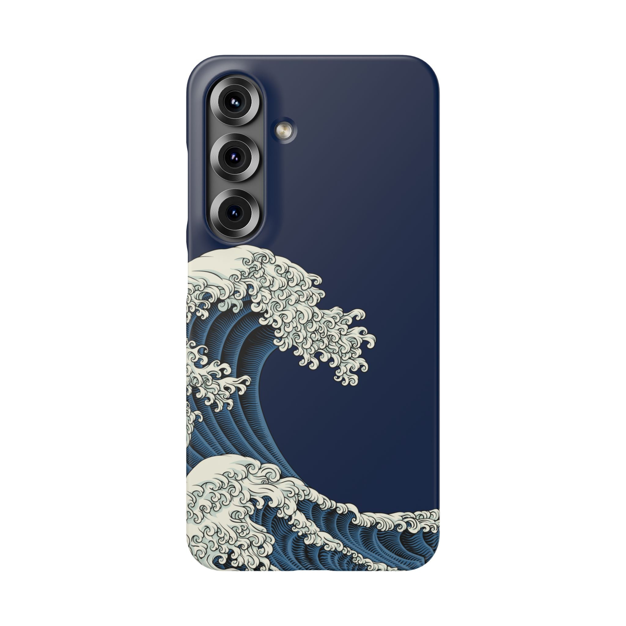 Phone Case — 'Go with the Flow' Wave Design