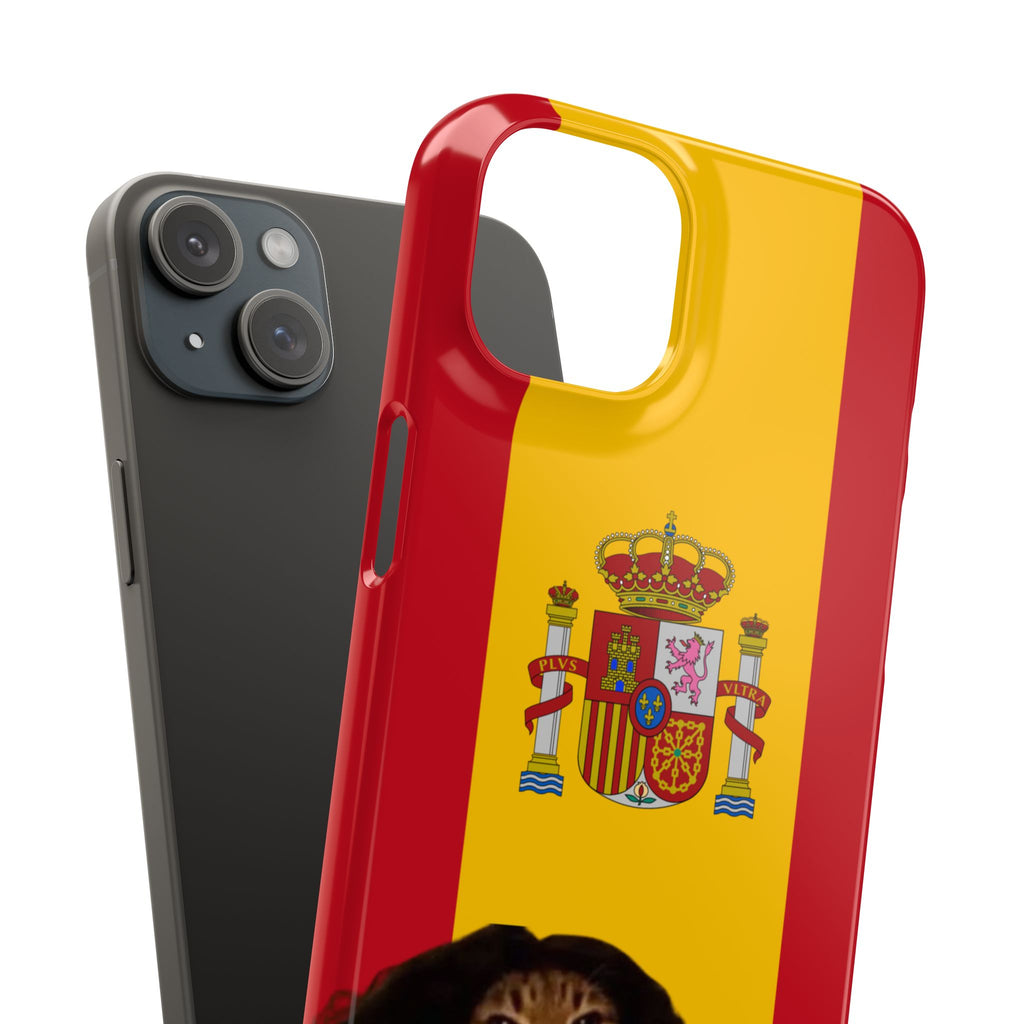 Cucurella Cat Phone Case — Spain Crest Snap Case