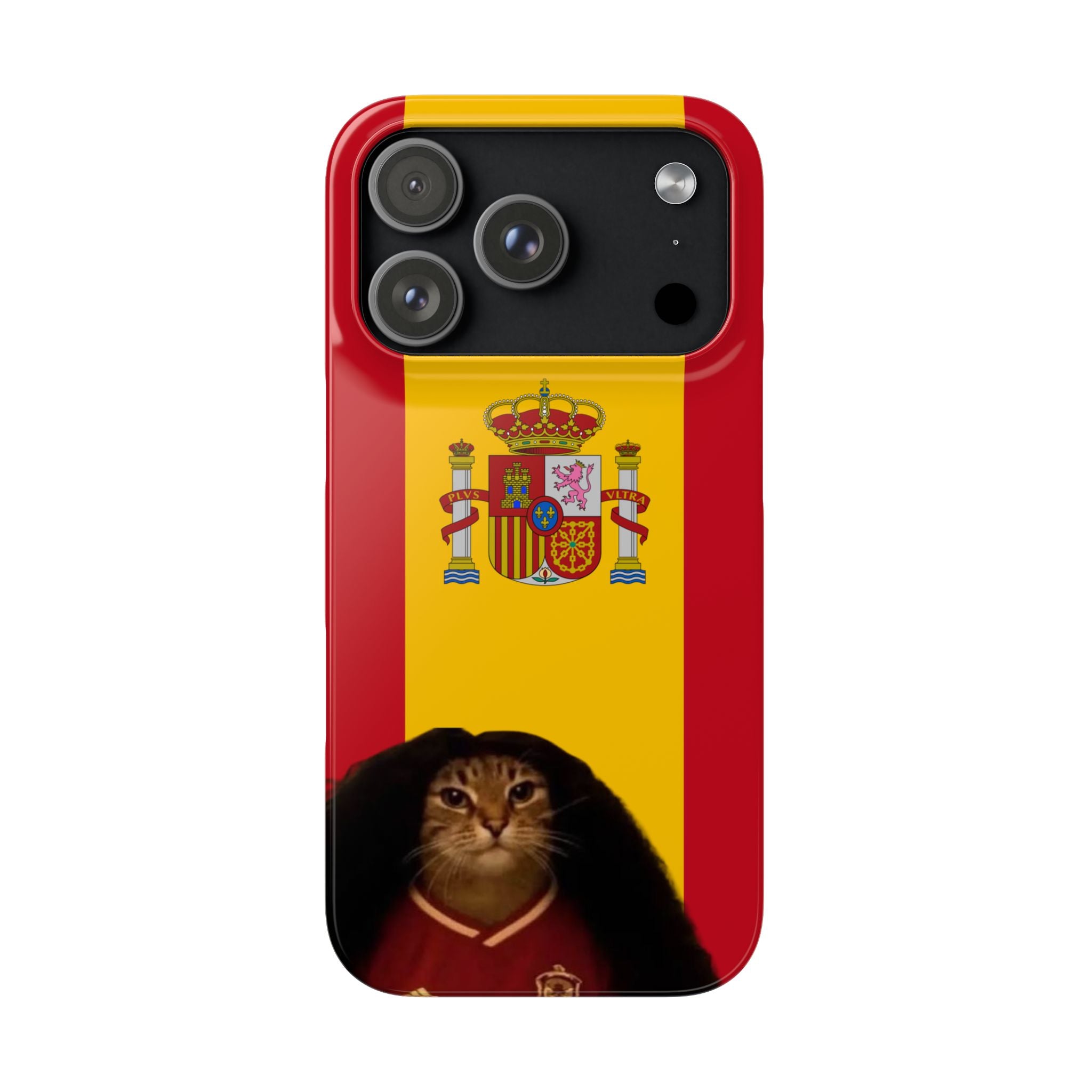 Cucurella Cat Phone Case — Spain Crest Snap Case
