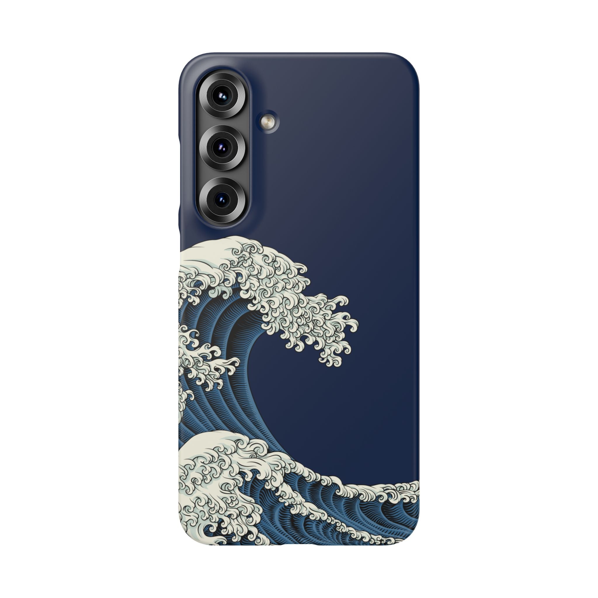 Phone Case — 'Go with the Flow' Wave Design