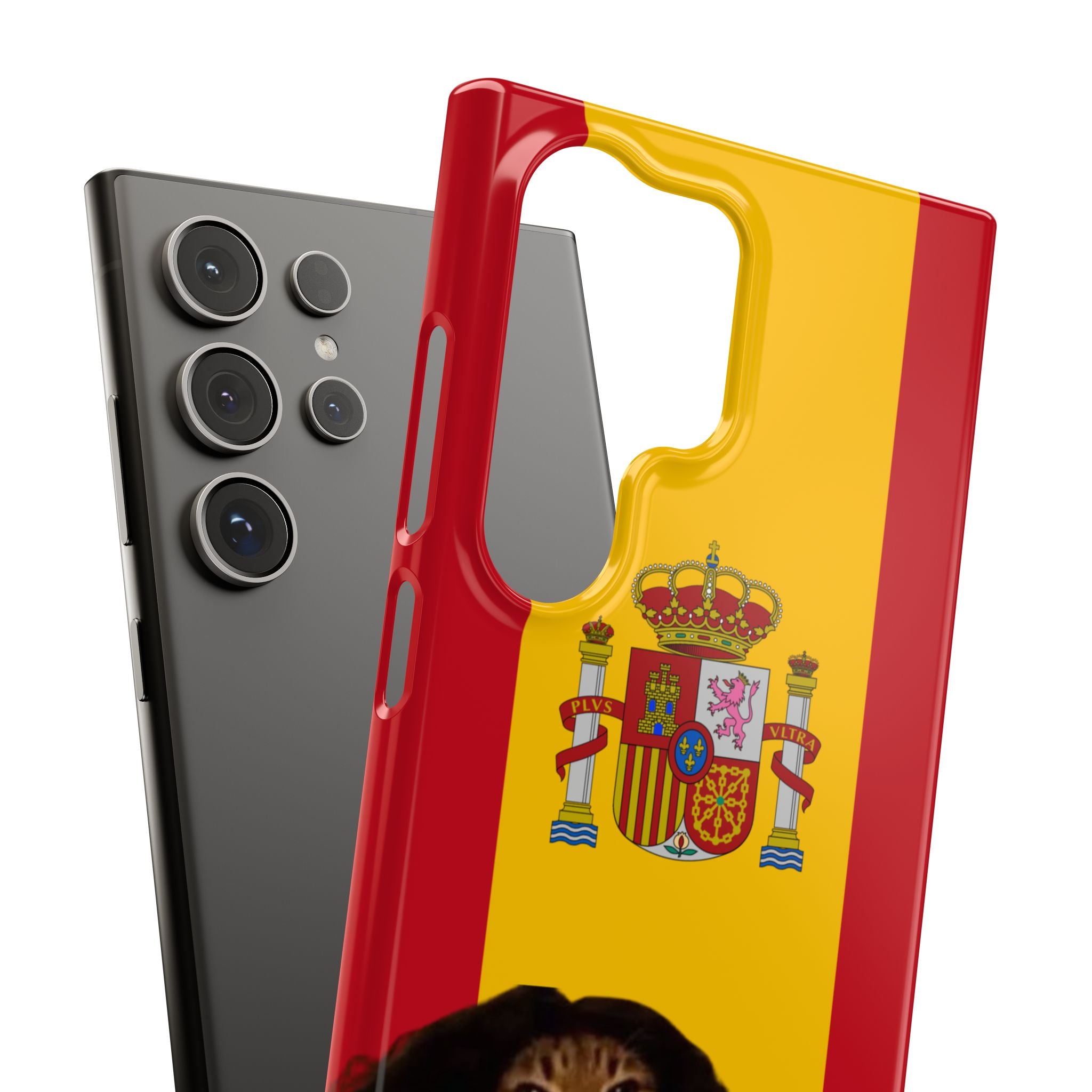 Cucurella Cat Phone Case — Spain Crest Snap Case