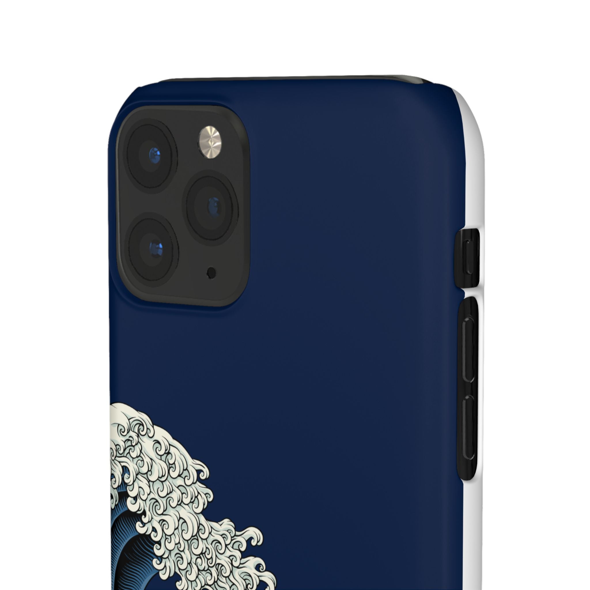 Phone Case — 'Go with the Flow' Wave Design