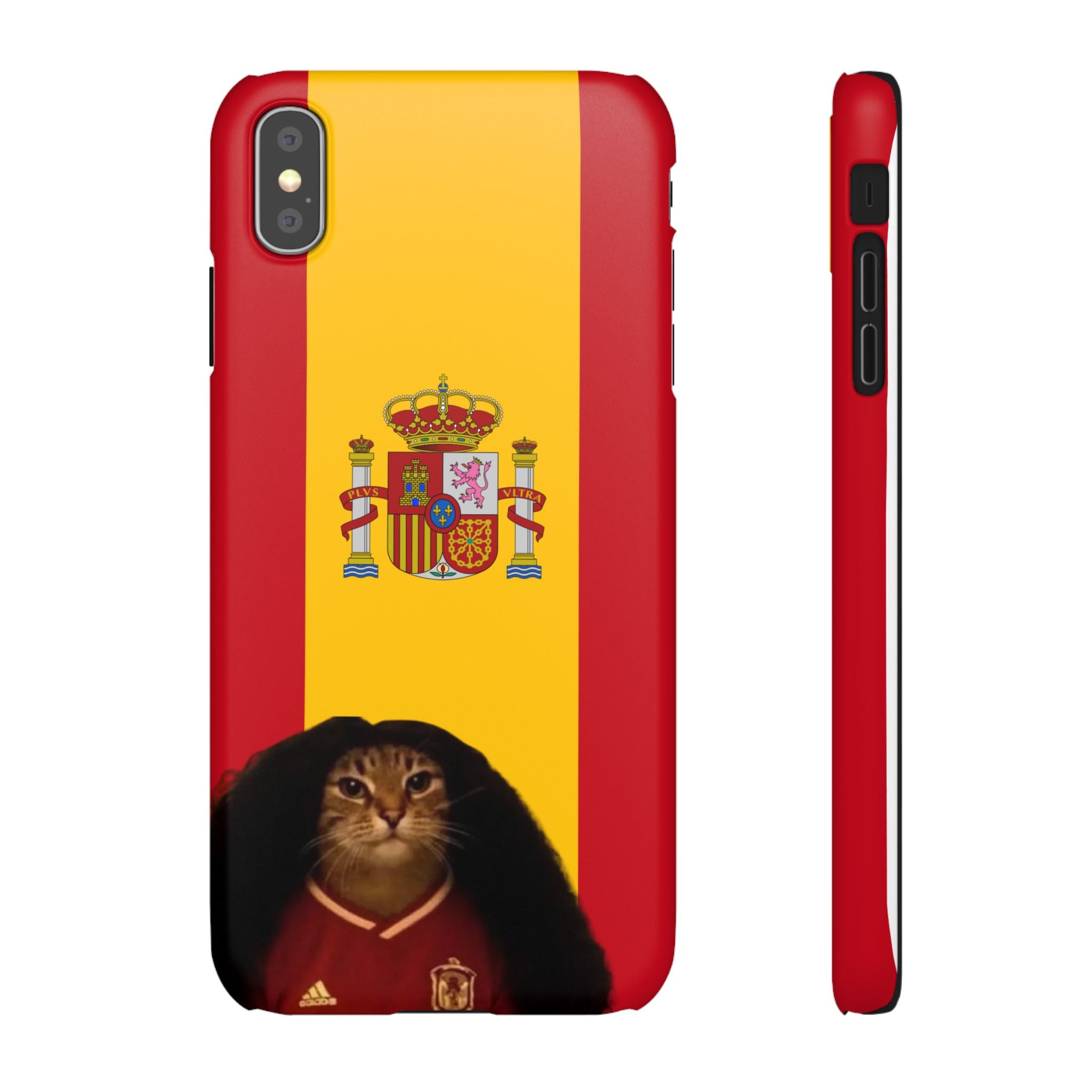 Cucurella Cat Phone Case — Spain Crest Snap Case