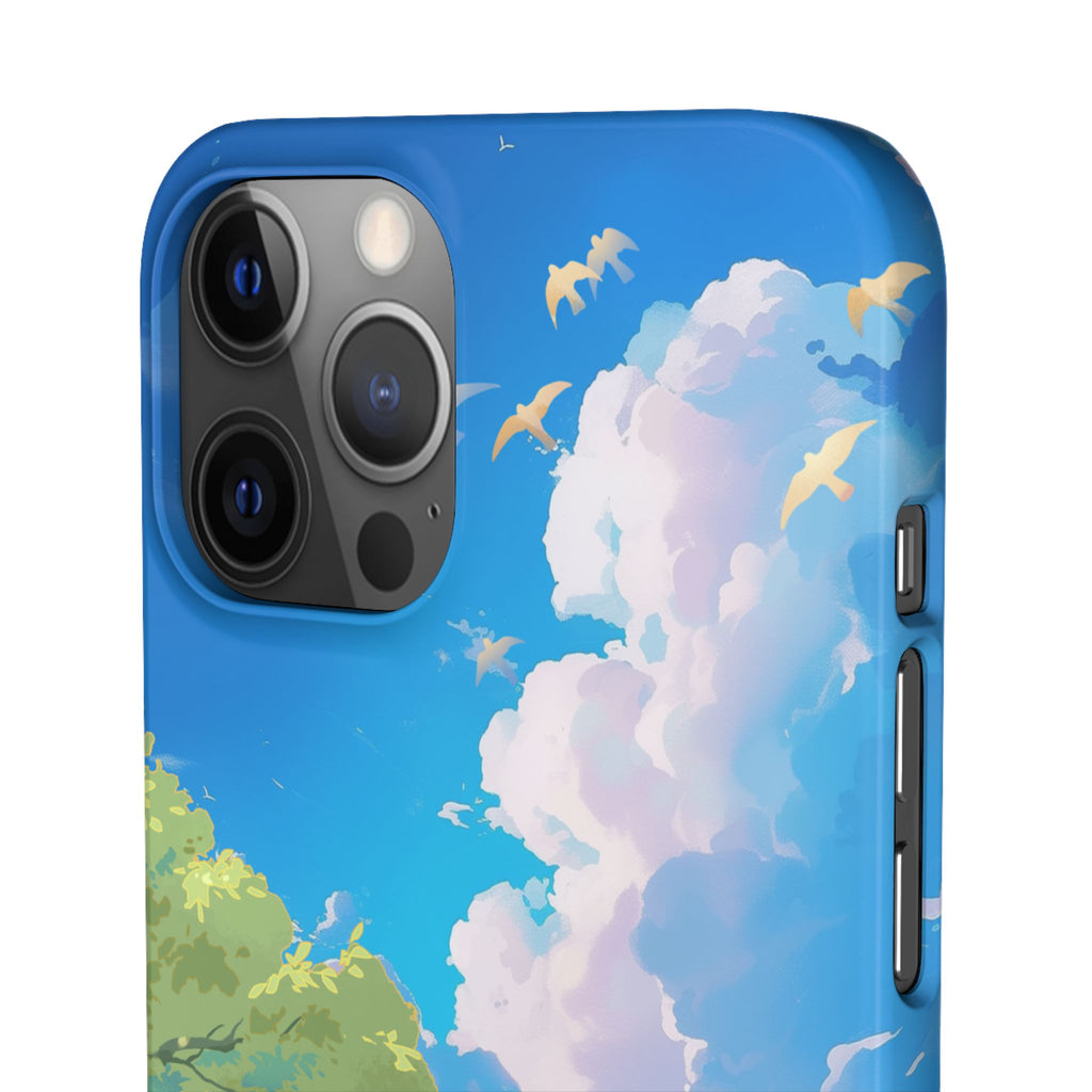 Snap Case Phone Case — Blue Sky Meadow Cloud Art