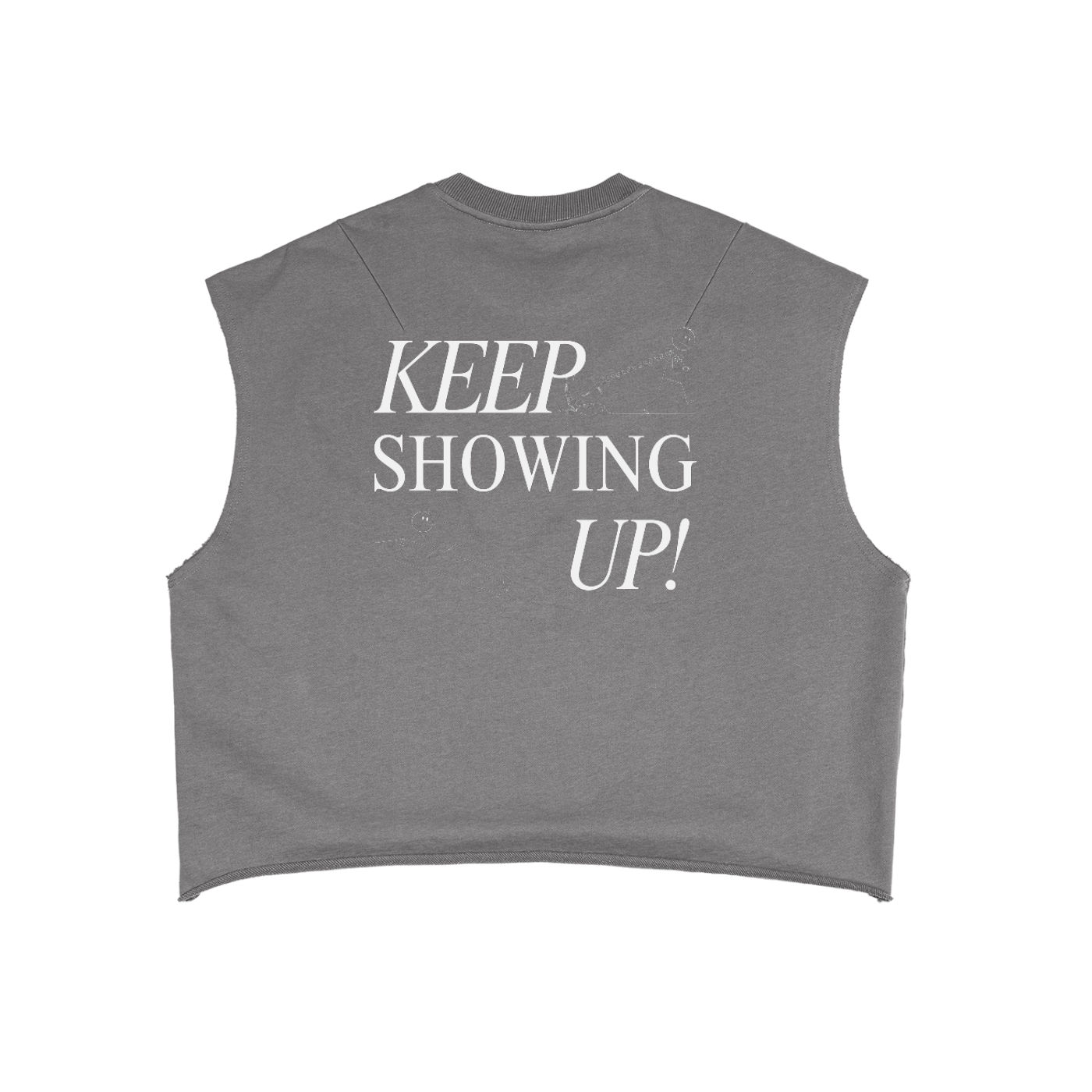 French Terry Boxy Tank Top