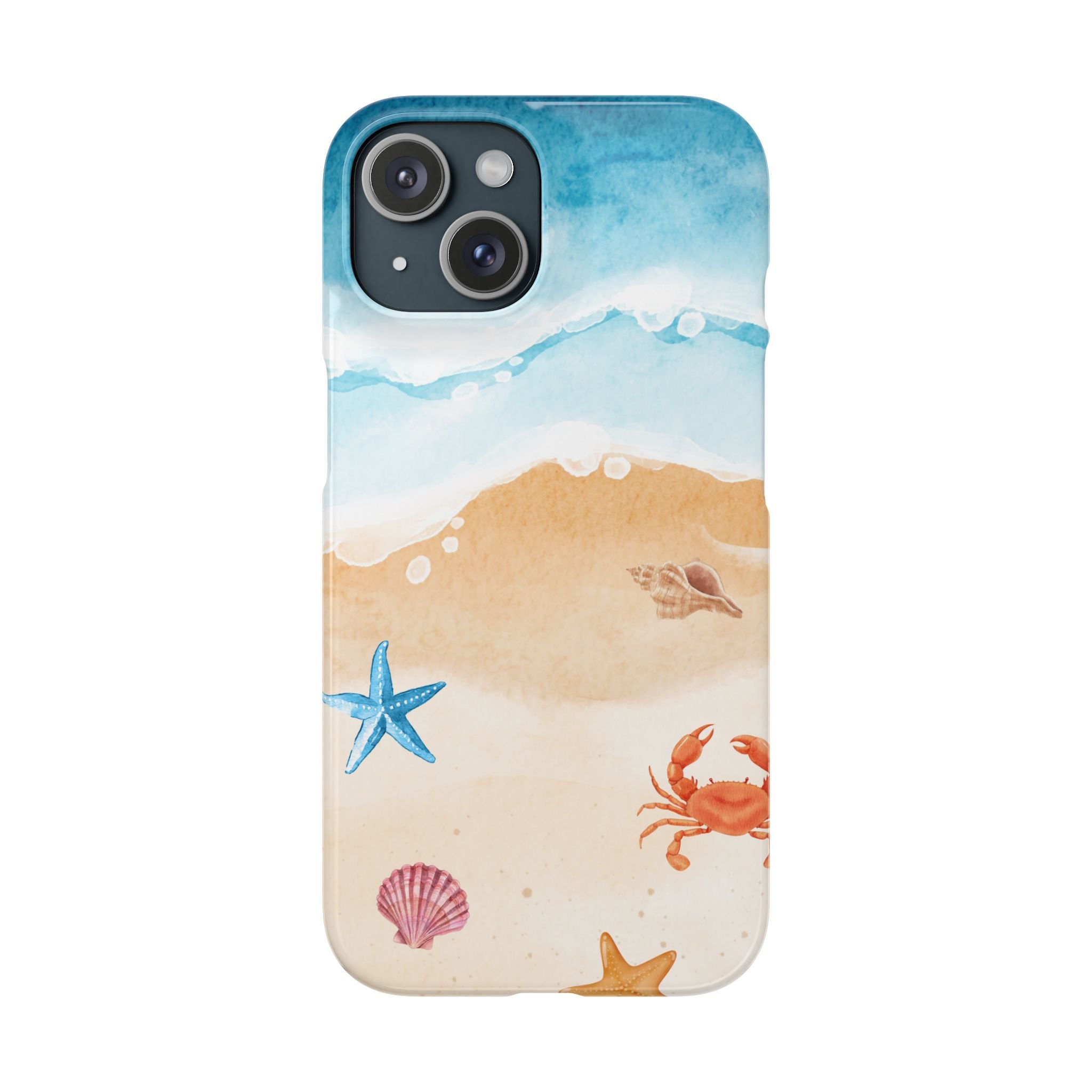 Seaside Watercolor Case