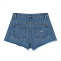 Women’s Vintage Wash High Rise Denim Shorts