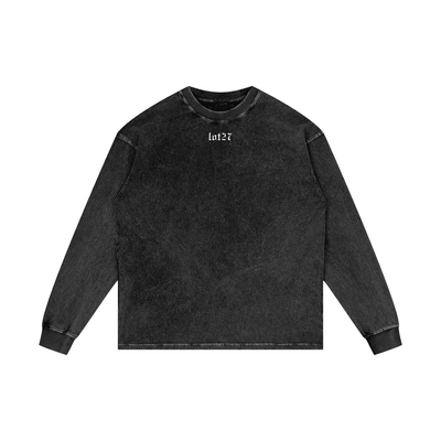 Washed Oversize Long Sleeve T-Shirt