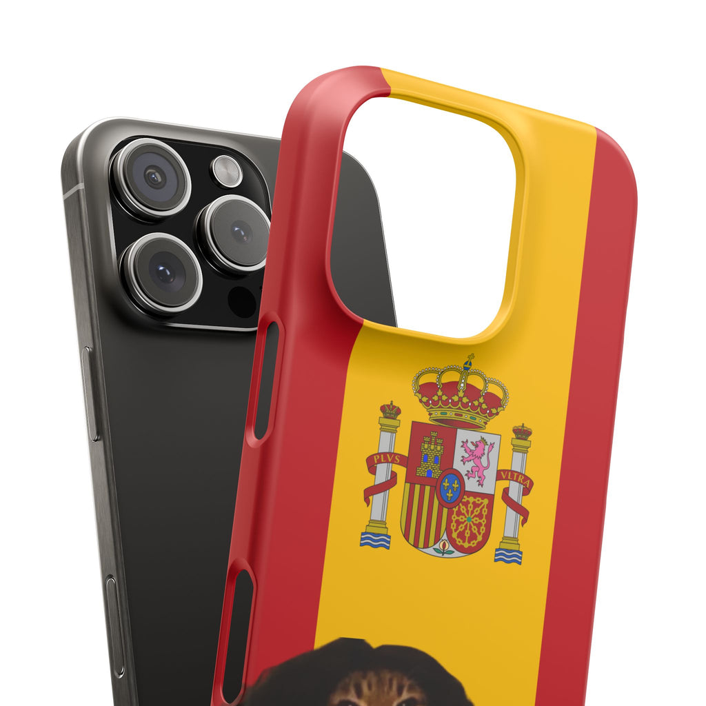 Cucurella Cat Phone Case — Spain Crest Snap Case