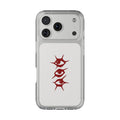 Red Triple Eye Case