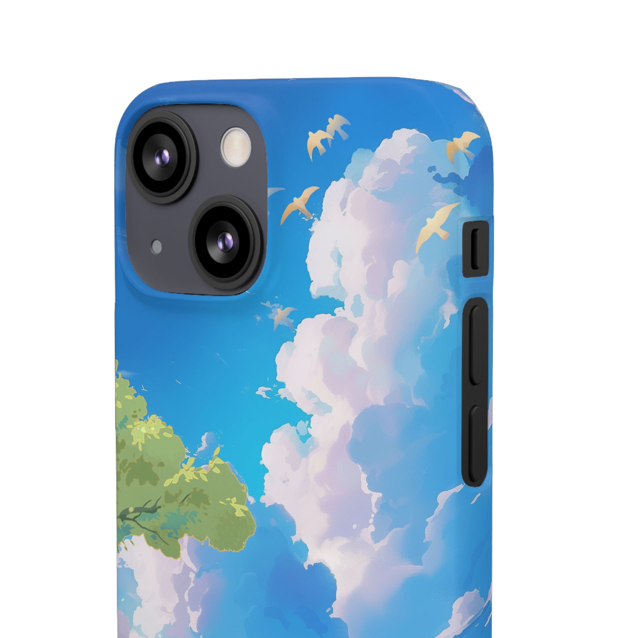 Snap Case Phone Case — Blue Sky Meadow Cloud Art