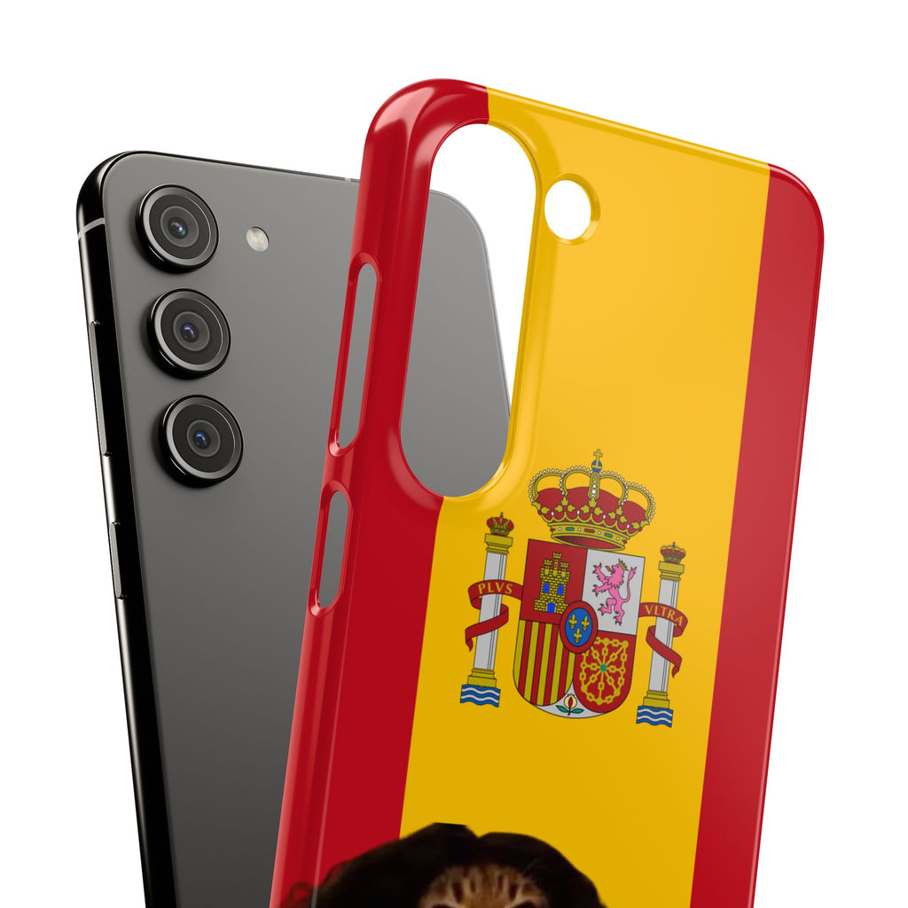 Cucurella Cat Phone Case — Spain Crest Snap Case