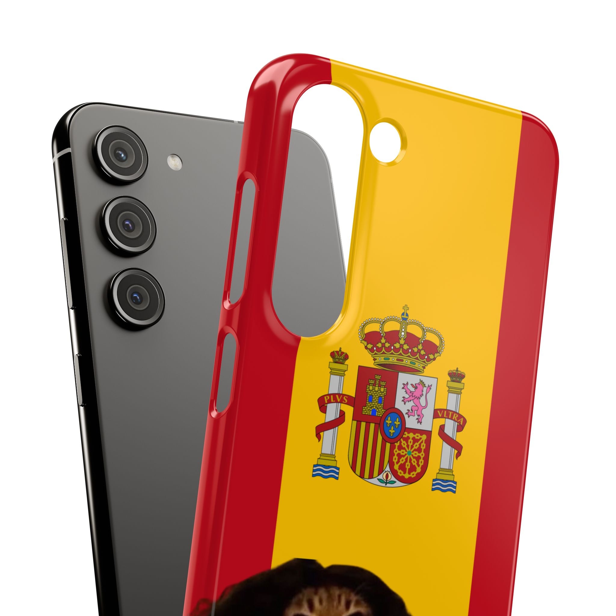 Cucurella Cat Phone Case — Spain Crest Snap Case