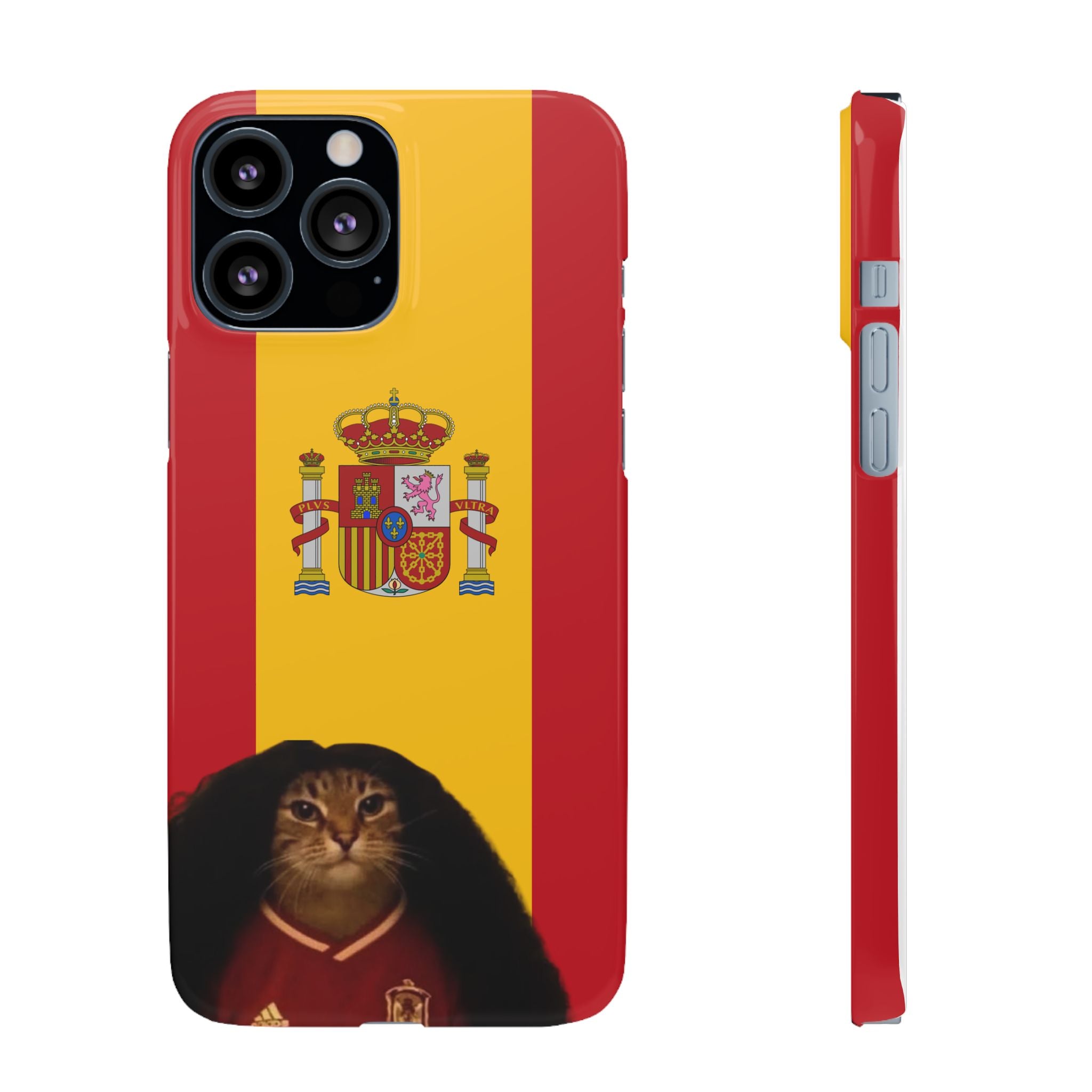 Cucurella Cat Phone Case — Spain Crest Snap Case