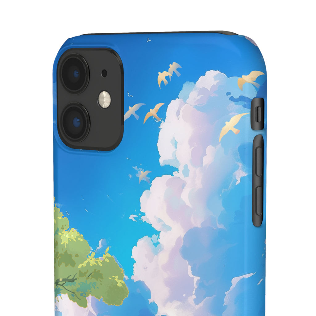 Snap Case Phone Case — Blue Sky Meadow Cloud Art