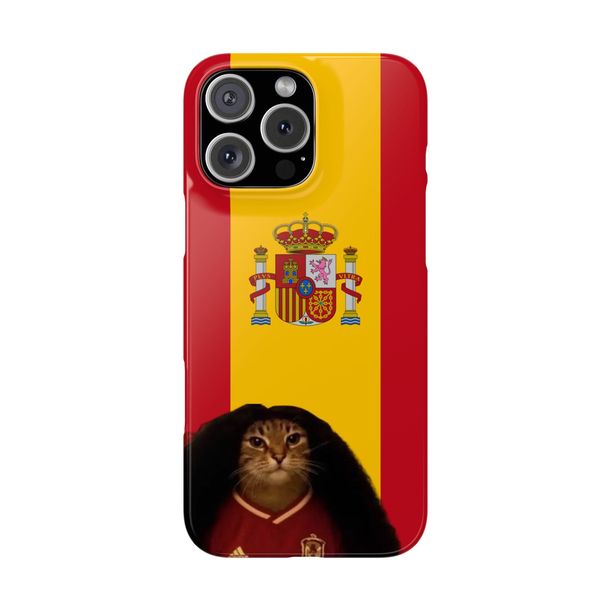 Cucurella Cat Phone Case — Spain Crest Snap Case