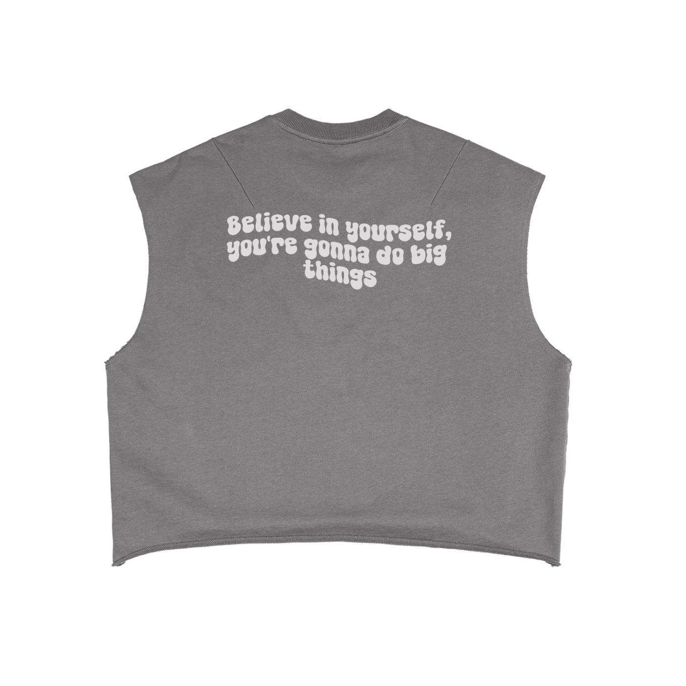 French Terry Boxy Tank Top