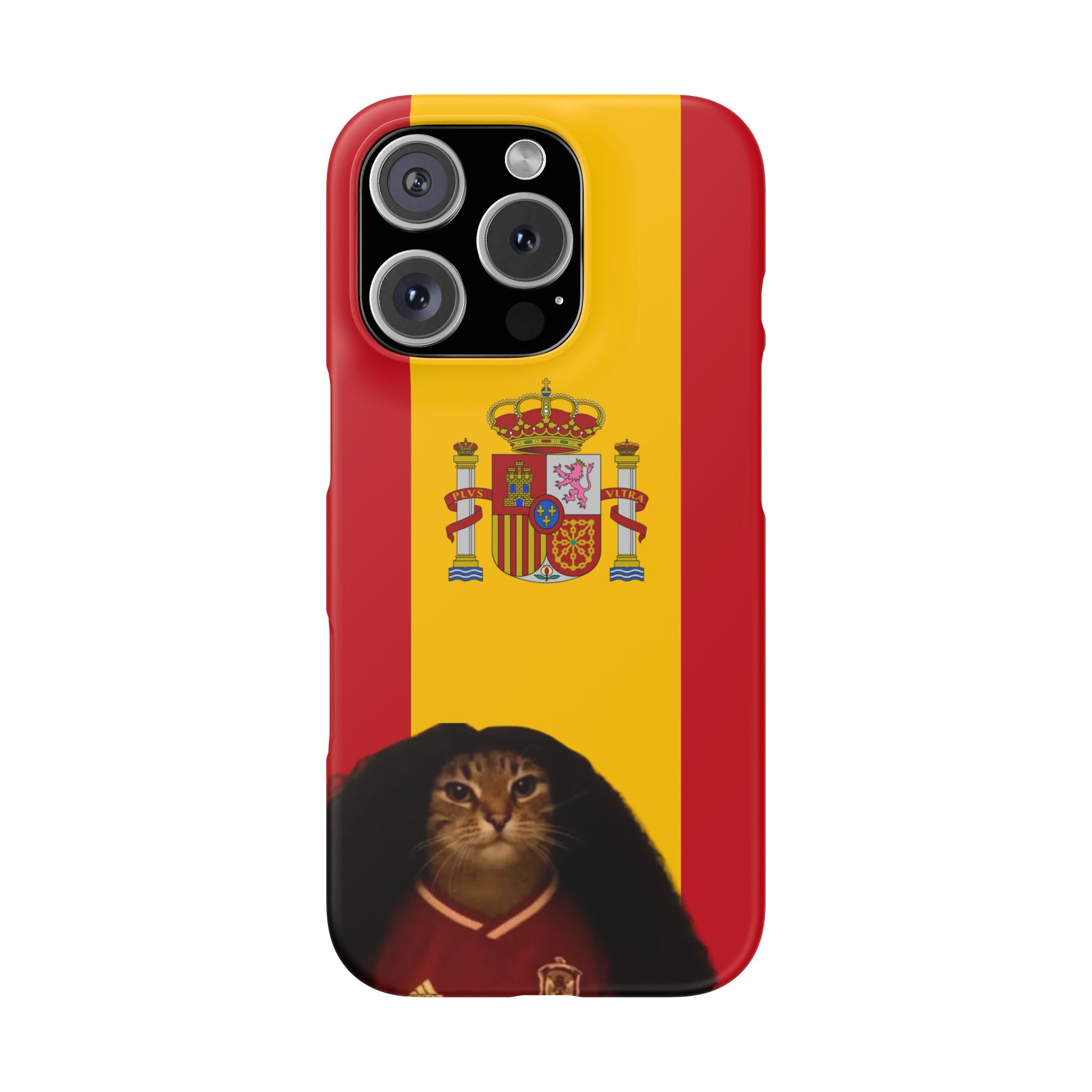 Cucurella Cat Phone Case — Spain Crest Snap Case