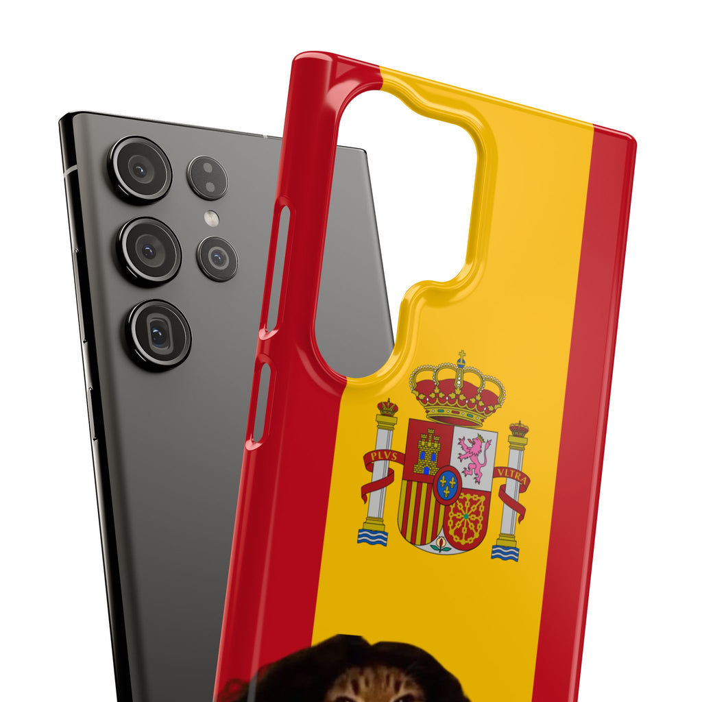 Cucurella Cat Phone Case — Spain Crest Snap Case