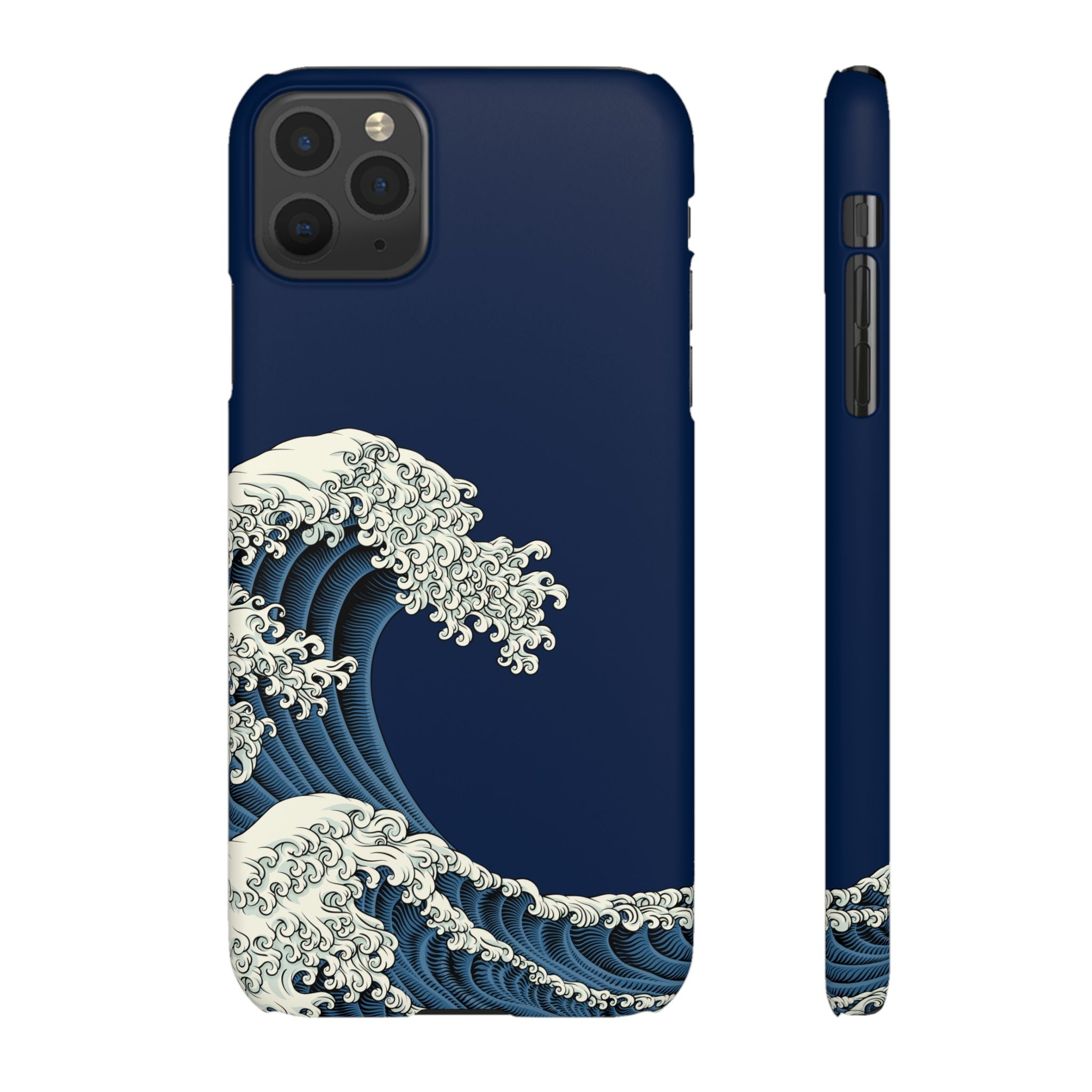 Phone Case — 'Go with the Flow' Wave Design