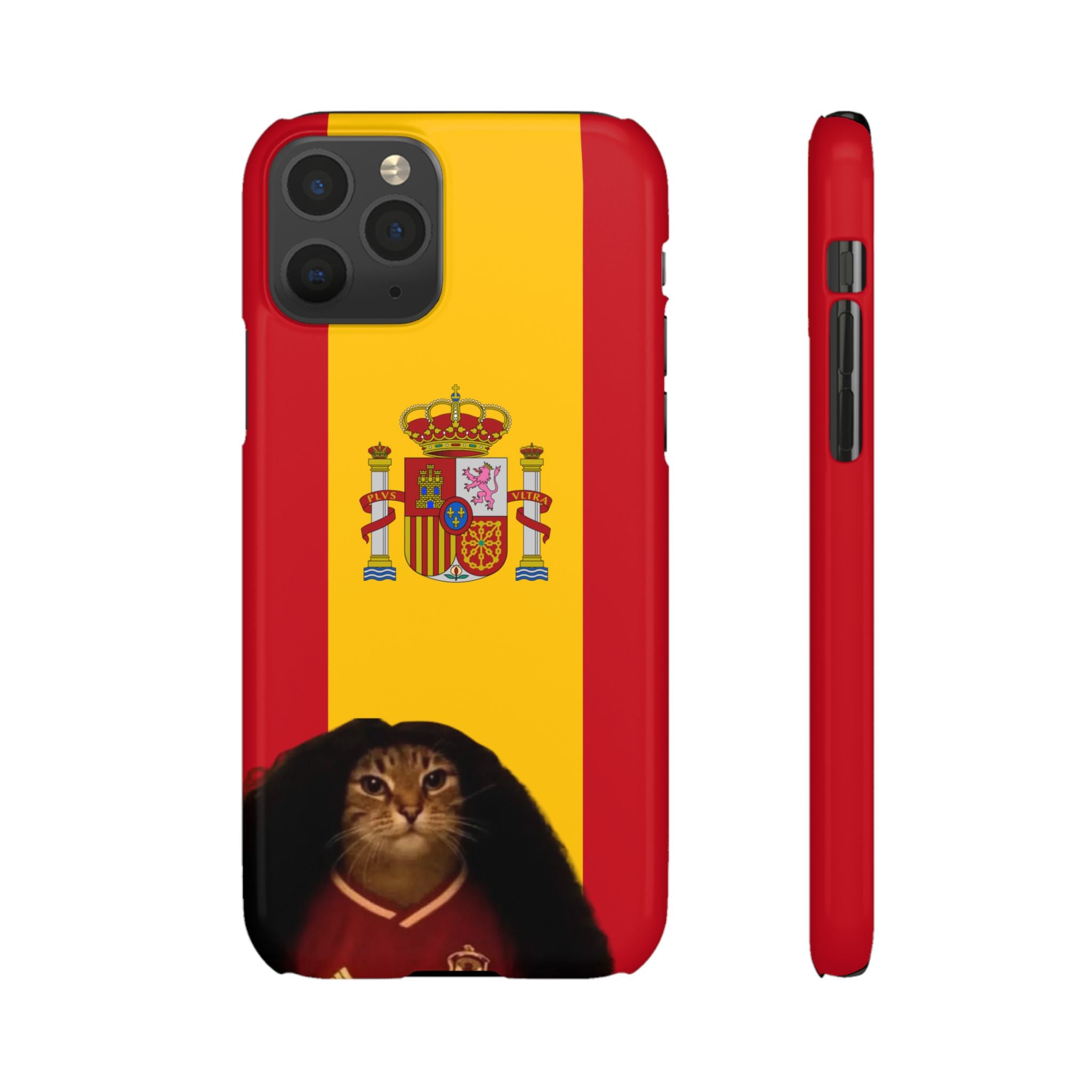 Cucurella Cat Phone Case — Spain Crest Snap Case