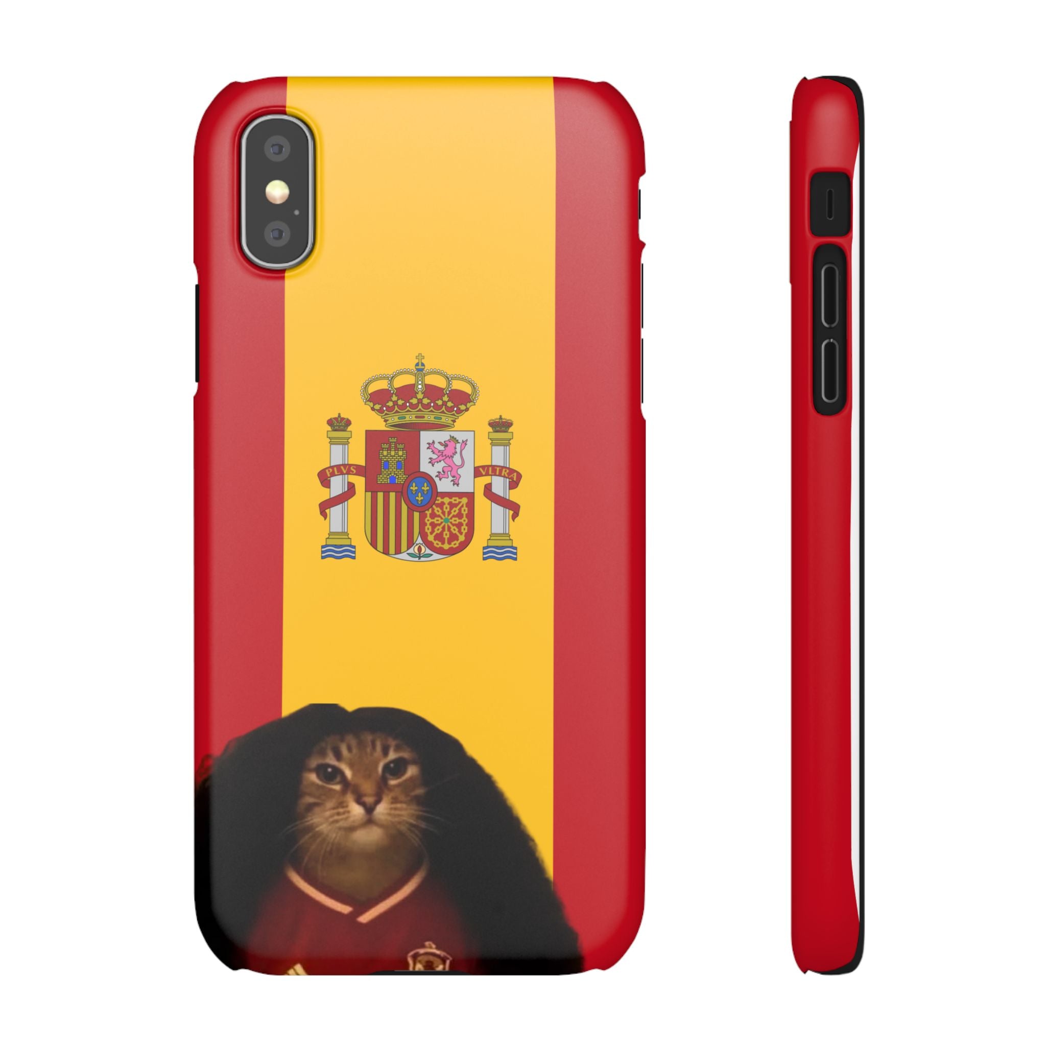 Cucurella Cat Phone Case — Spain Crest Snap Case