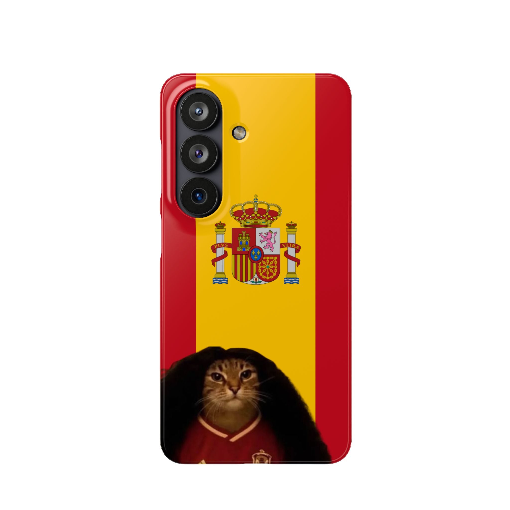 Cucurella Cat Phone Case — Spain Crest Snap Case