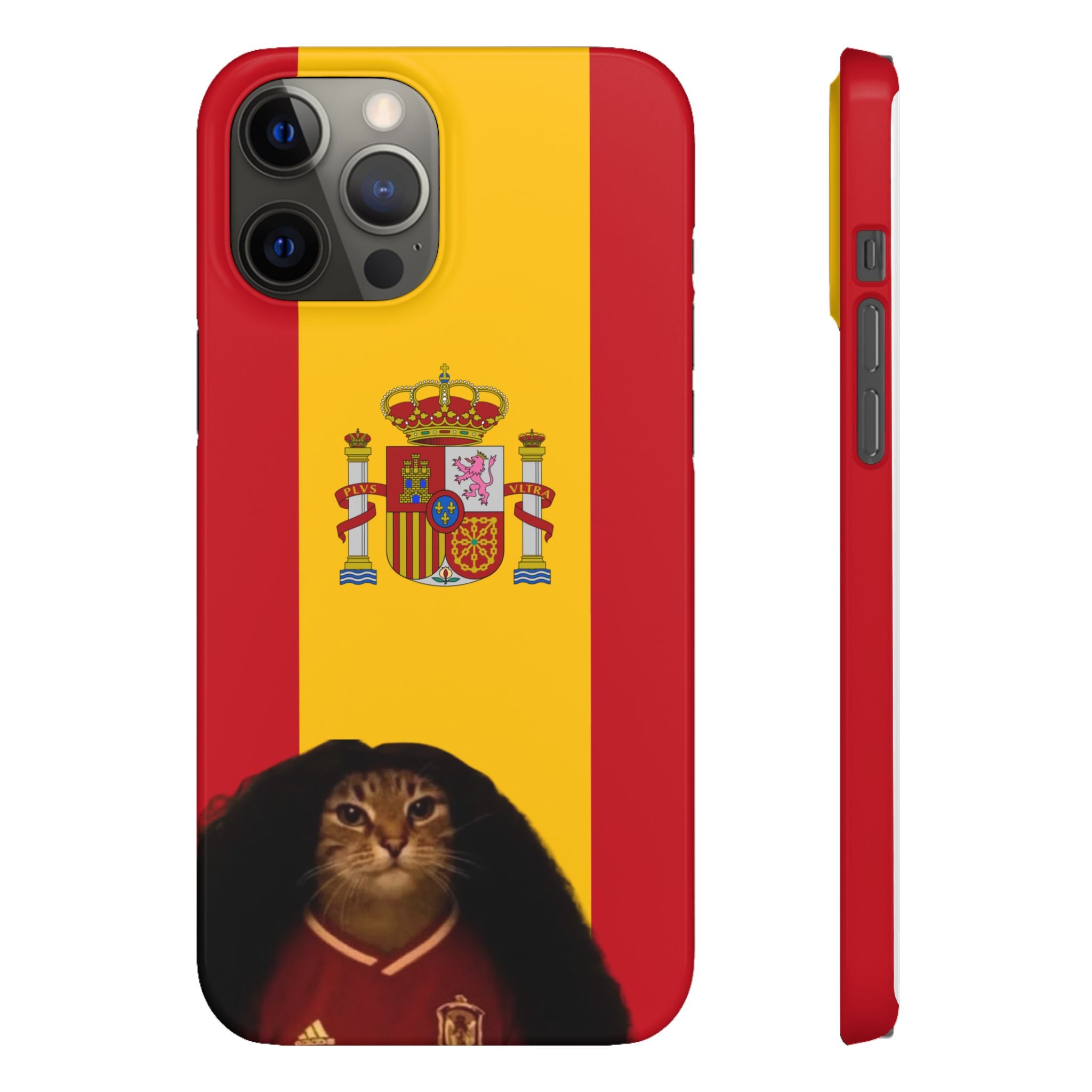 Cucurella Cat Phone Case — Spain Crest Snap Case