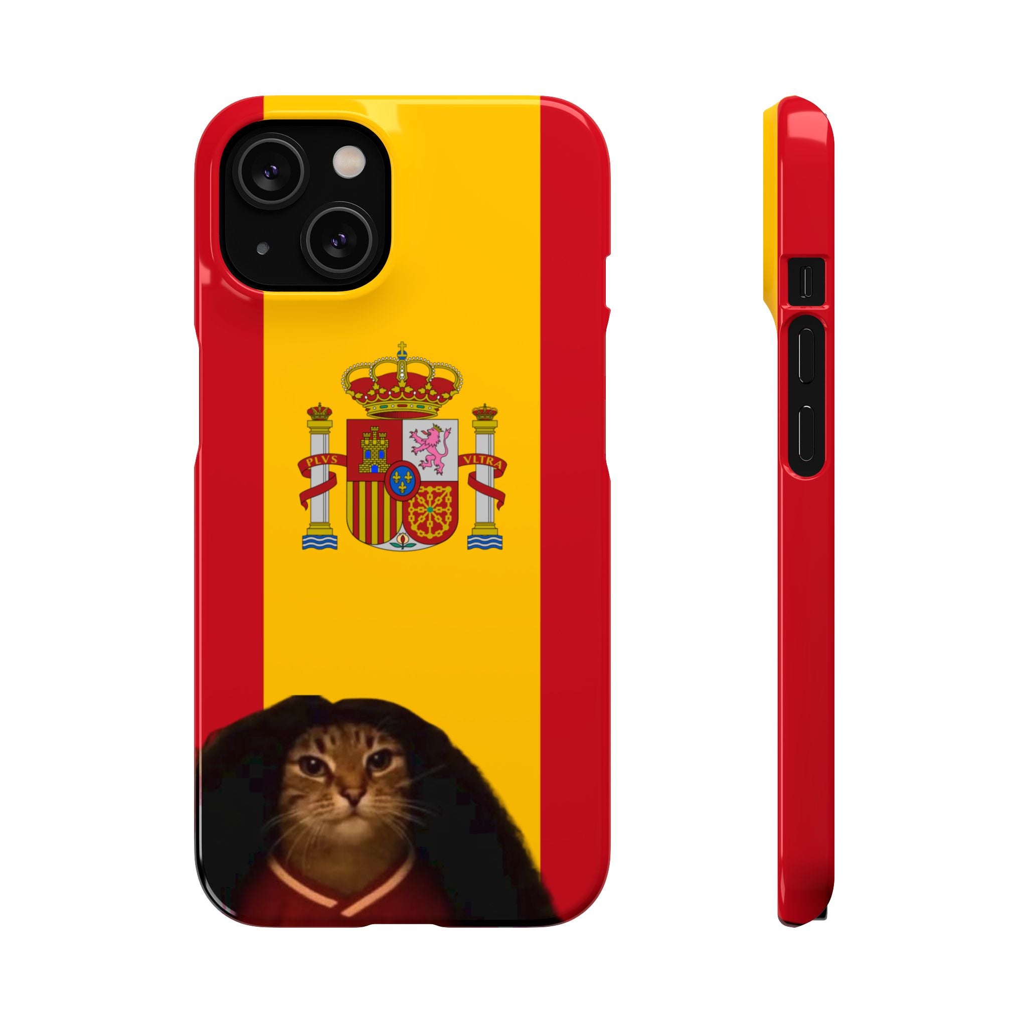 Cucurella Cat Phone Case — Spain Crest Snap Case