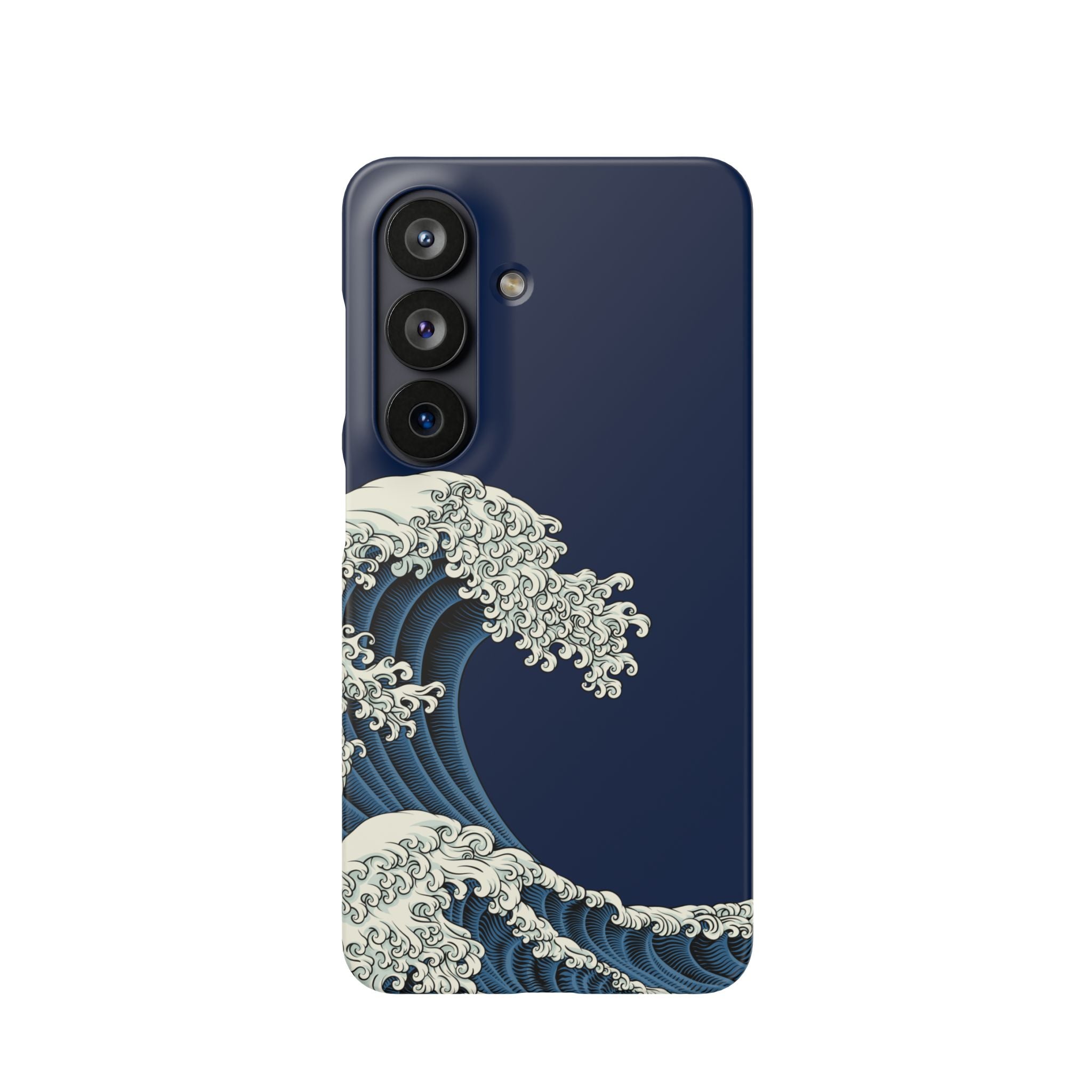 Phone Case — 'Go with the Flow' Wave Design