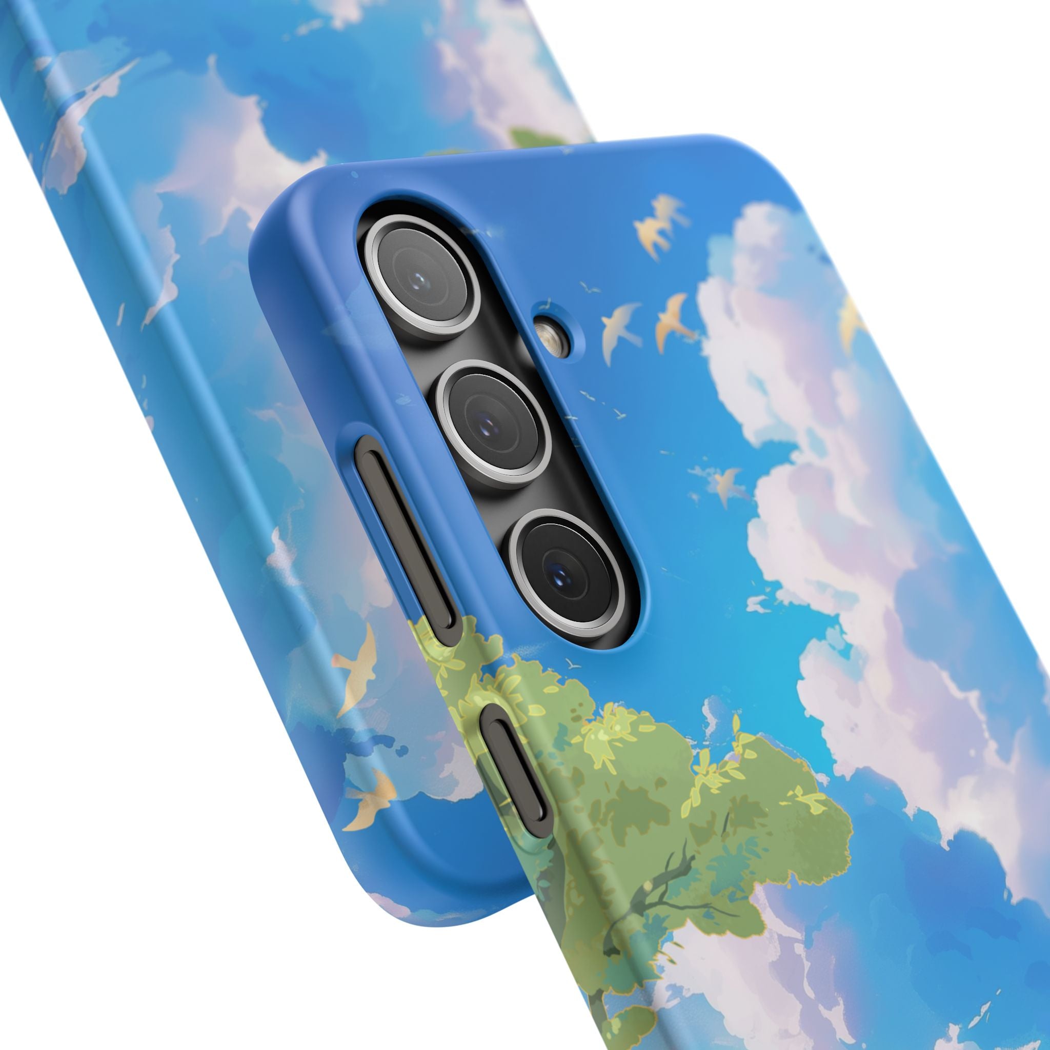 Snap Case Phone Case — Blue Sky Meadow Cloud Art