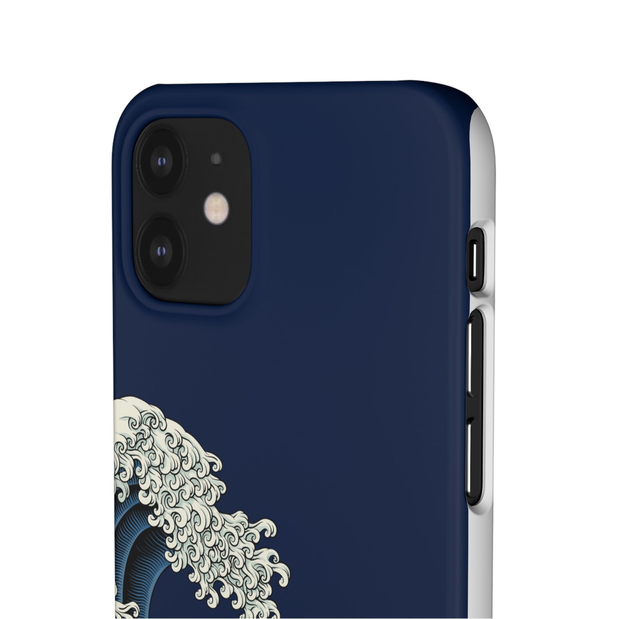 Phone Case — 'Go with the Flow' Wave Design
