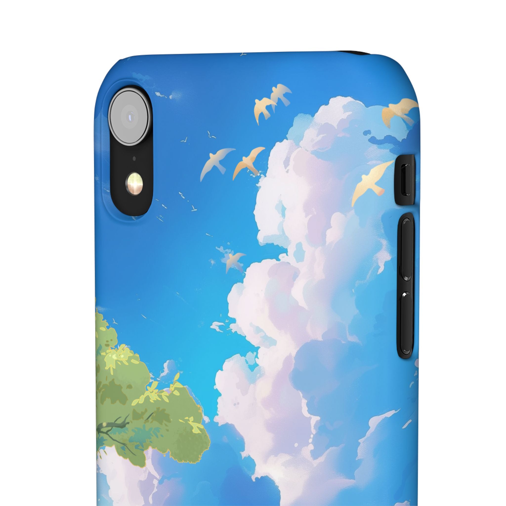 Snap Case Phone Case — Blue Sky Meadow Cloud Art