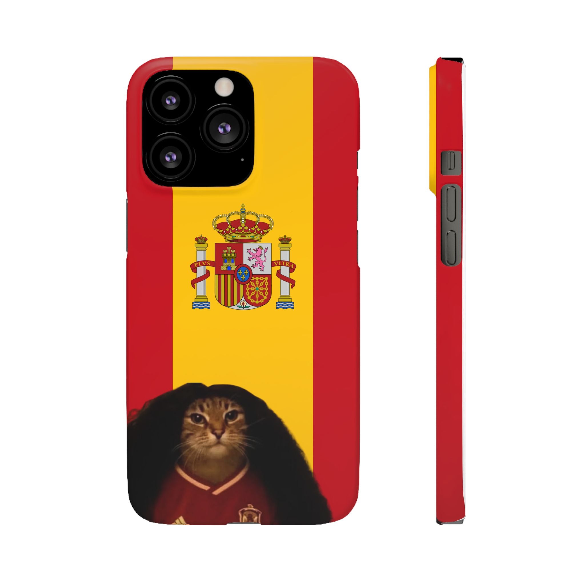 Cucurella Cat Phone Case — Spain Crest Snap Case