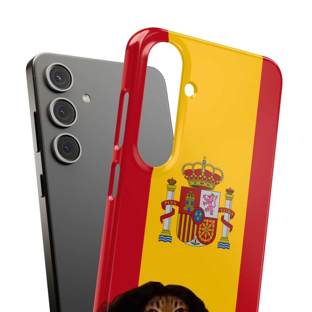 Cucurella Cat Phone Case — Spain Crest Snap Case