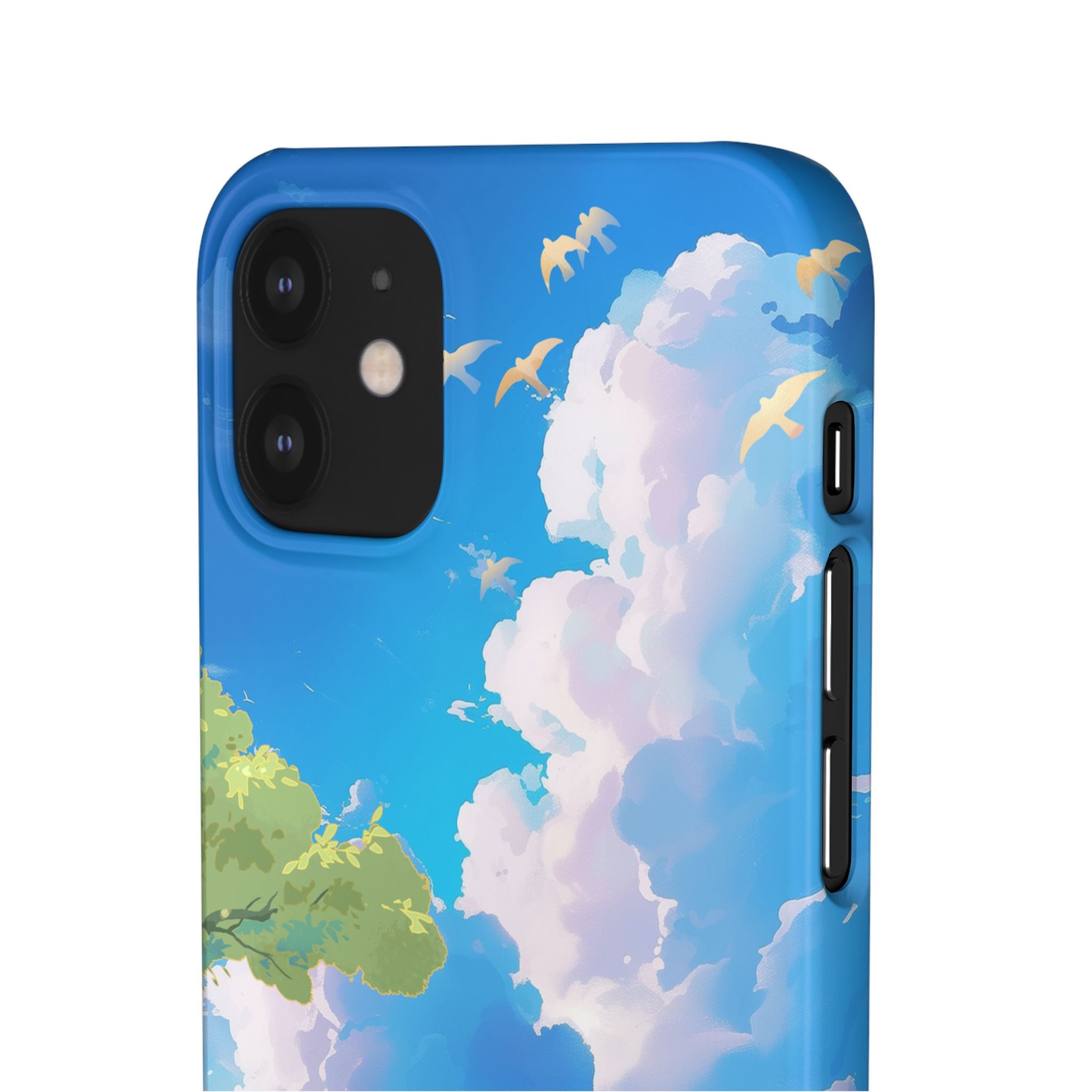 Snap Case Phone Case — Blue Sky Meadow Cloud Art