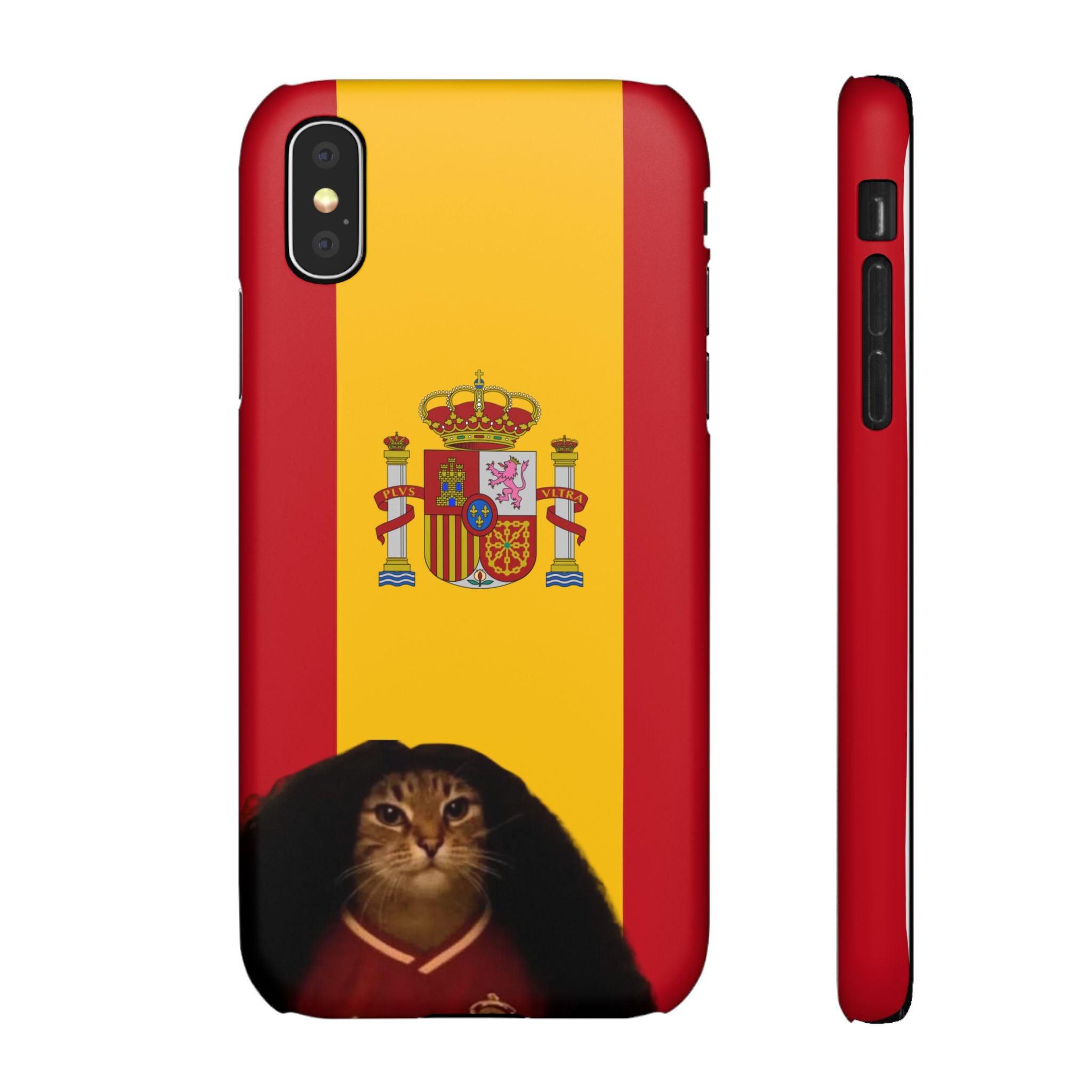 Cucurella Cat Phone Case — Spain Crest Snap Case