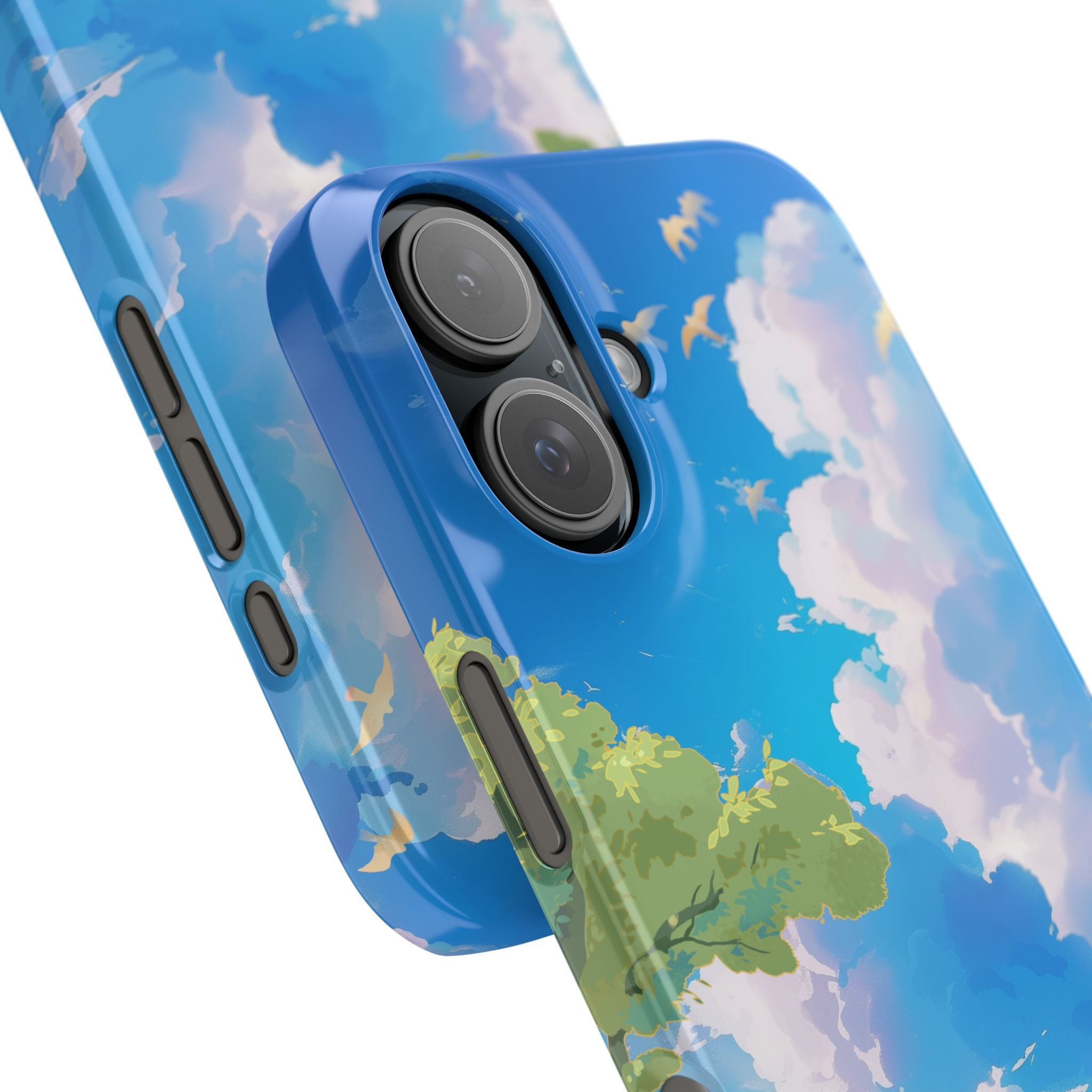 Snap Case Phone Case — Blue Sky Meadow Cloud Art