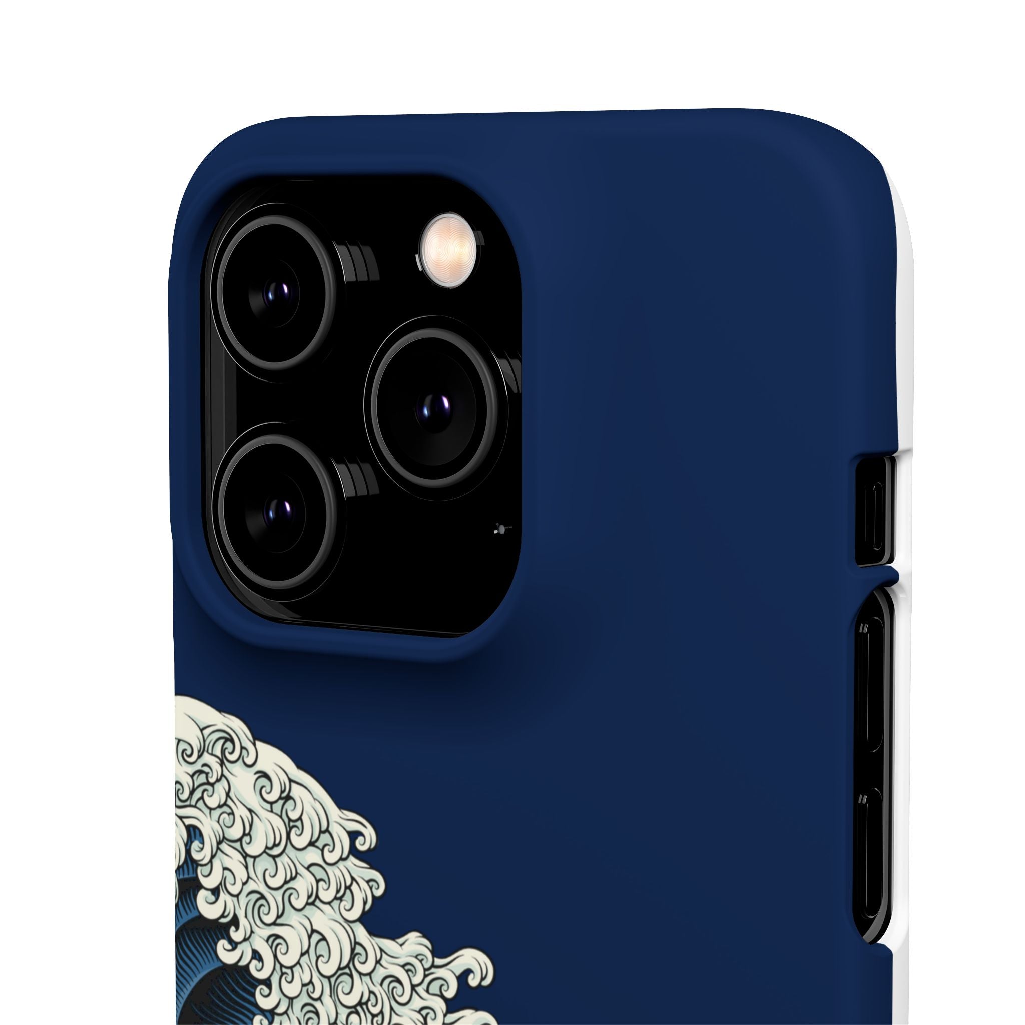 Phone Case — 'Go with the Flow' Wave Design