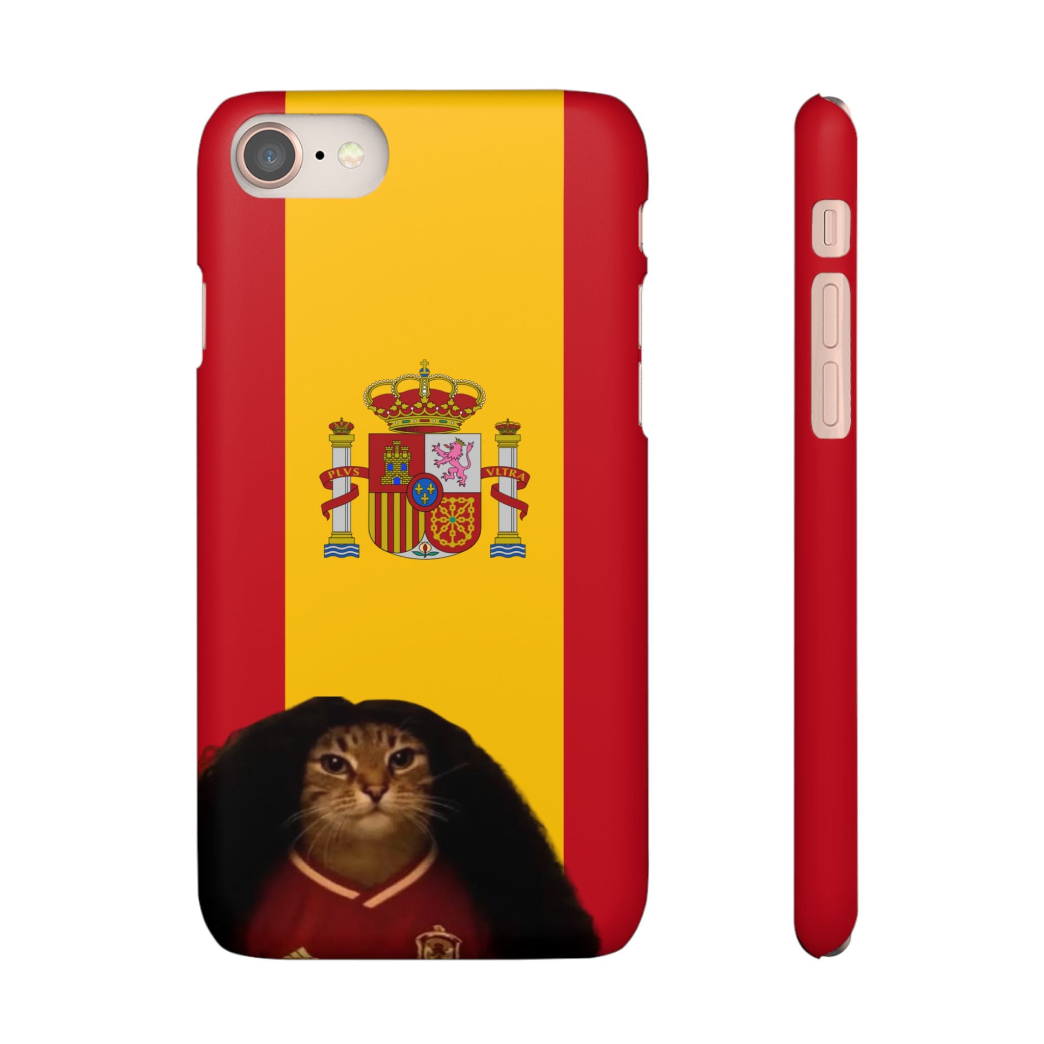 Cucurella Cat Phone Case — Spain Crest Snap Case