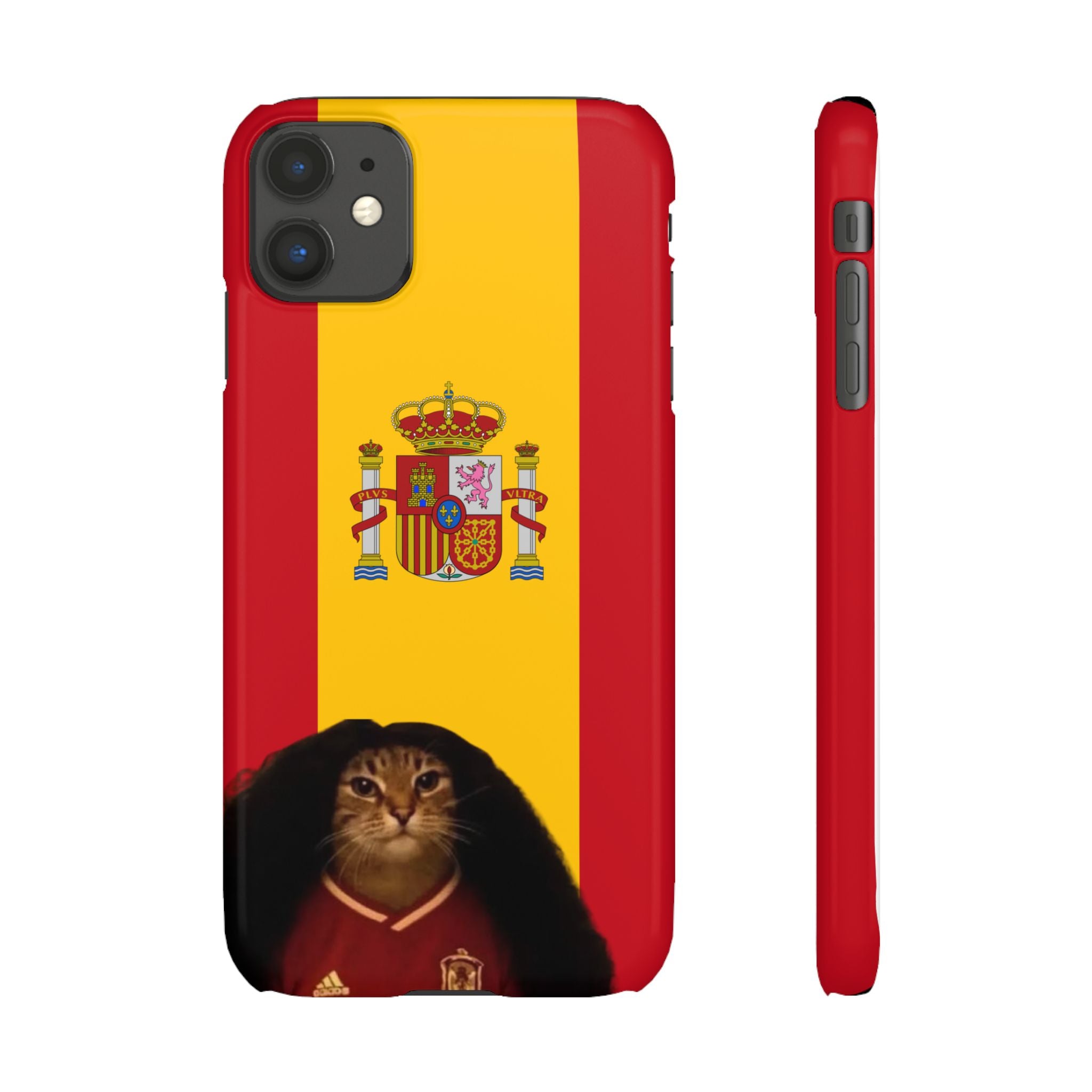 Cucurella Cat Phone Case — Spain Crest Snap Case
