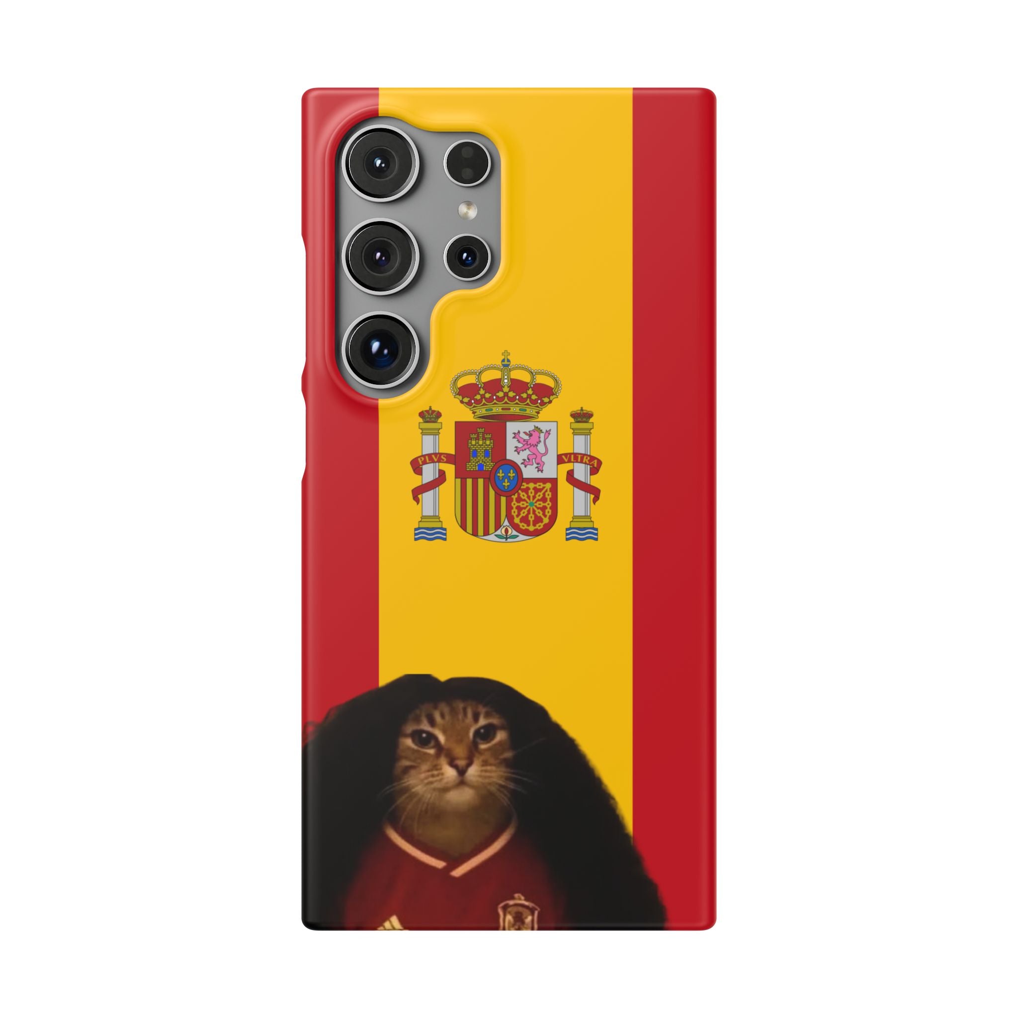 Cucurella Cat Phone Case — Spain Crest Snap Case