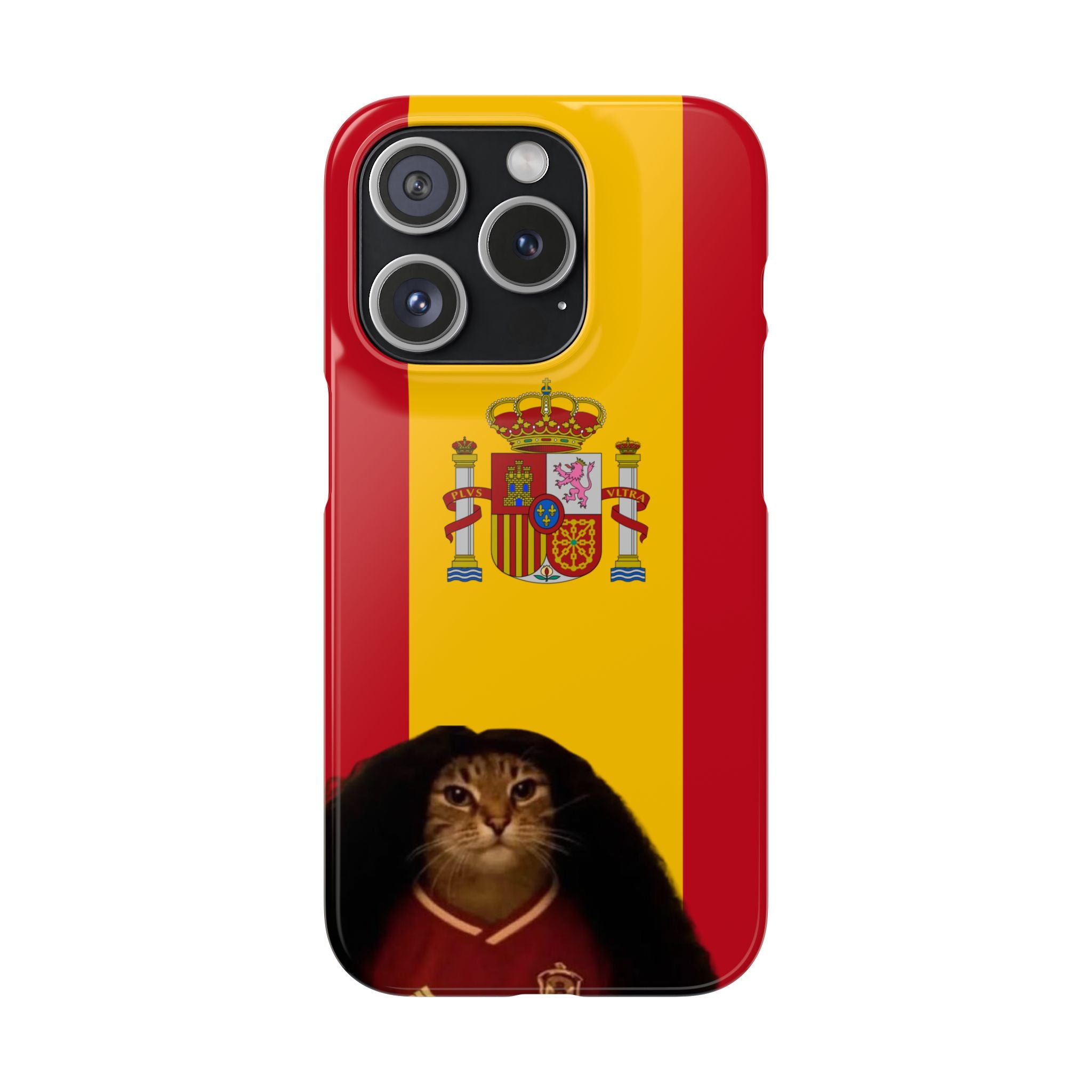 Cucurella Cat Phone Case — Spain Crest Snap Case
