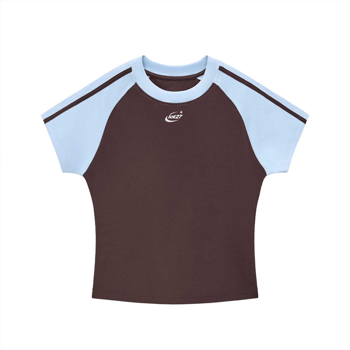 Stripesd Sleeve T-Shirt