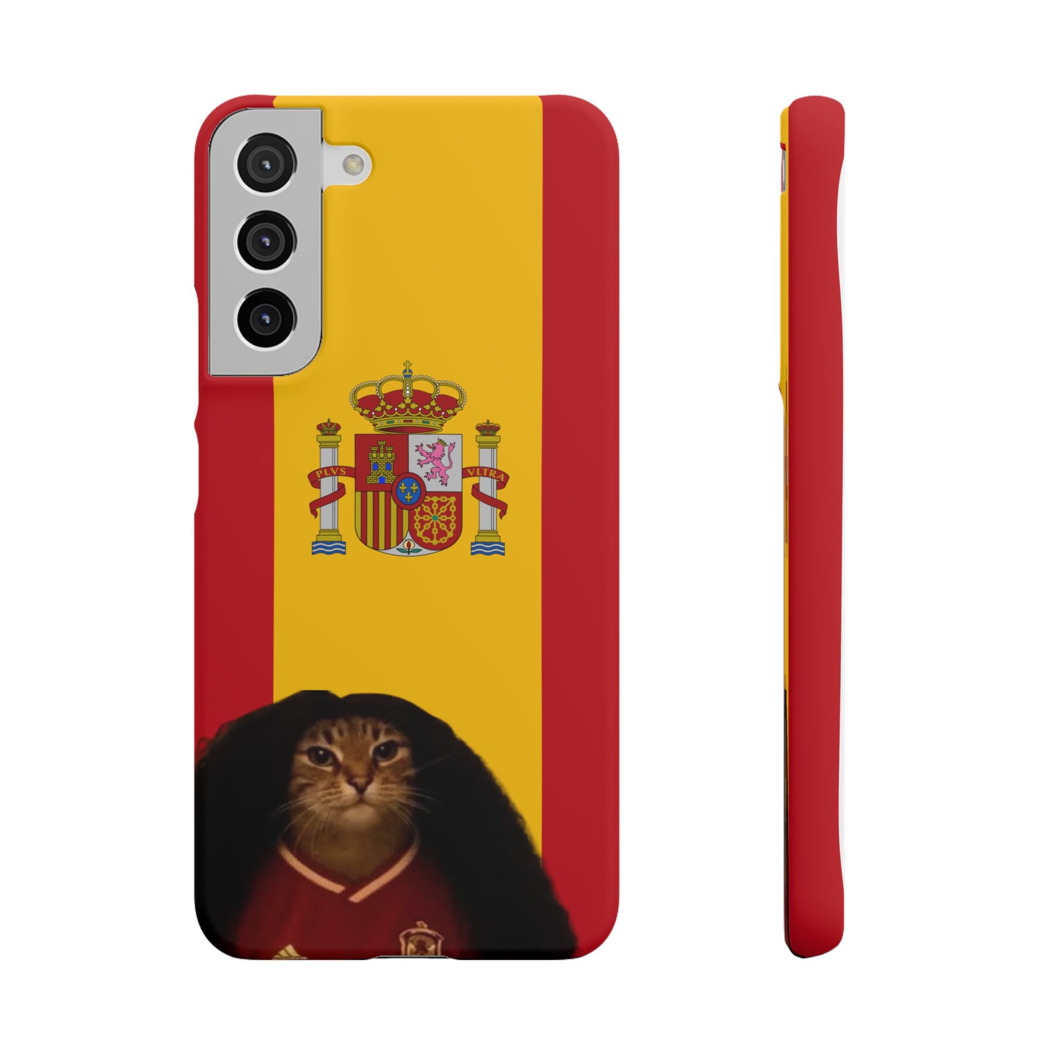 Cucurella Cat Phone Case — Spain Crest Snap Case