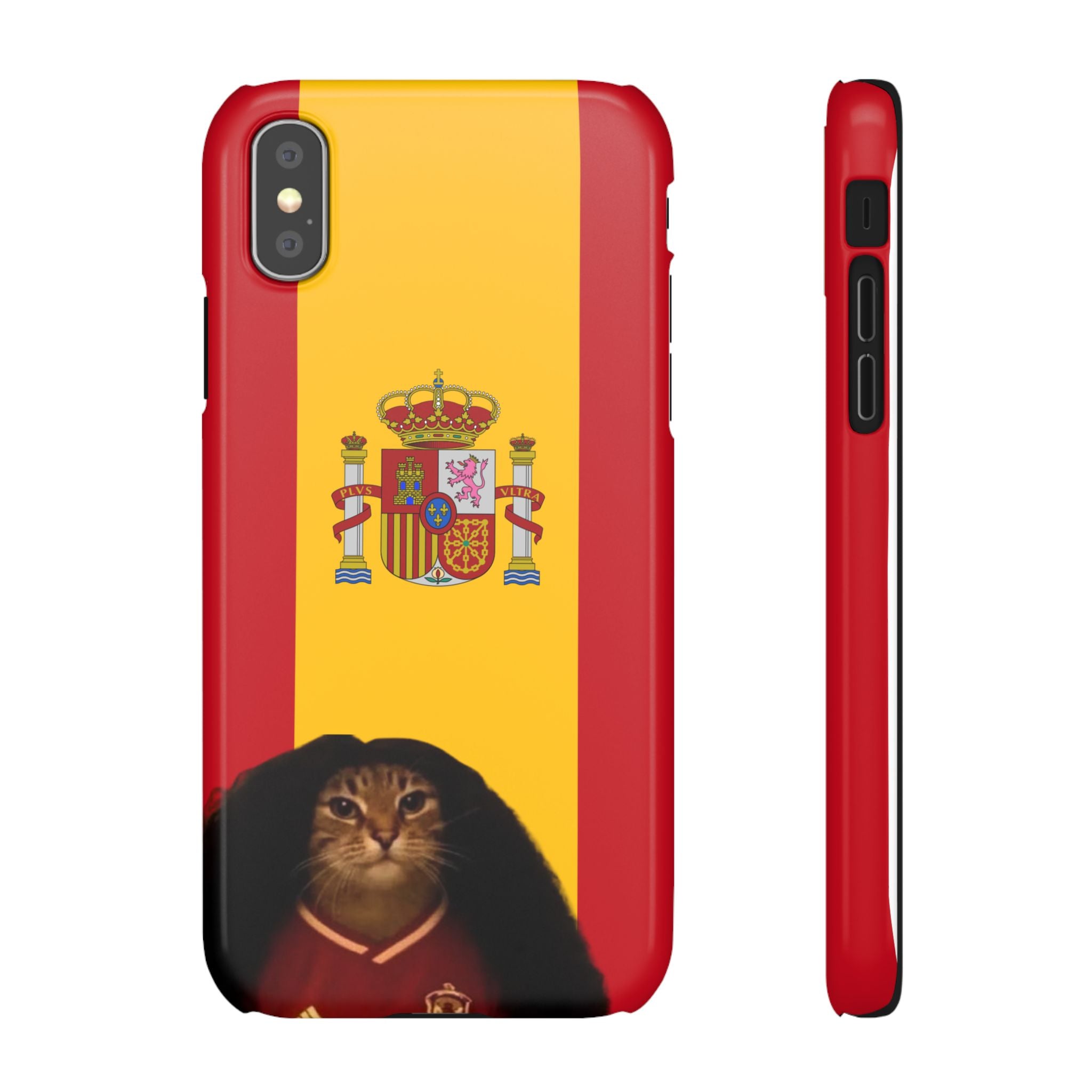 Cucurella Cat Phone Case — Spain Crest Snap Case