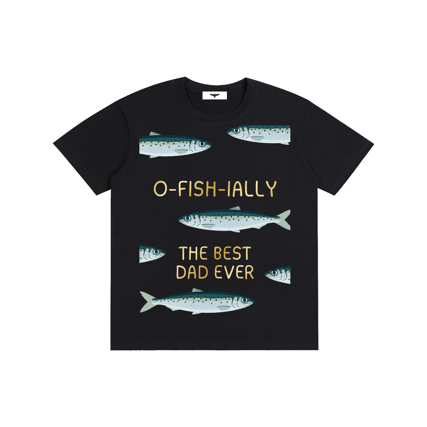 o-fish-ially the best dad Unisex T-Shirt