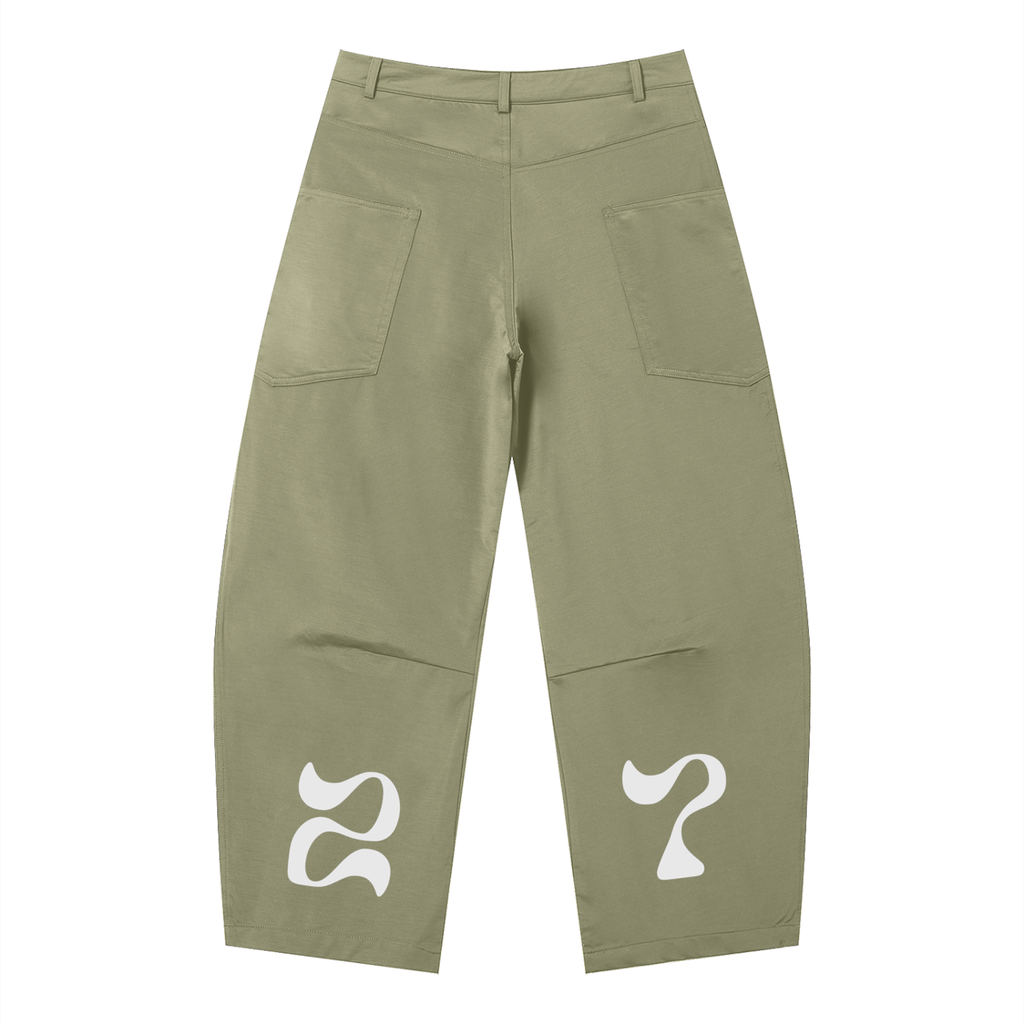 Men's Barrel Leg Pants