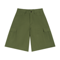 Unisex Woven Cargo Shorts
