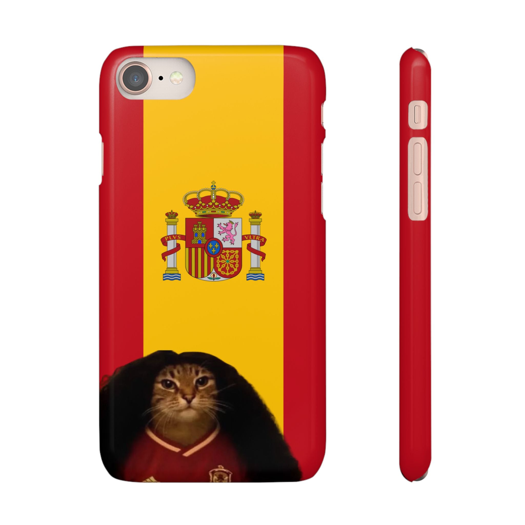 Cucurella Cat Phone Case — Spain Crest Snap Case
